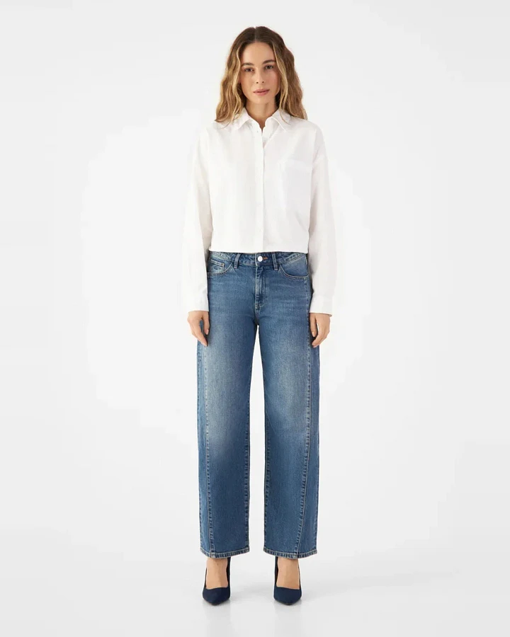 Jeans Ash Barrel Vintage Blue