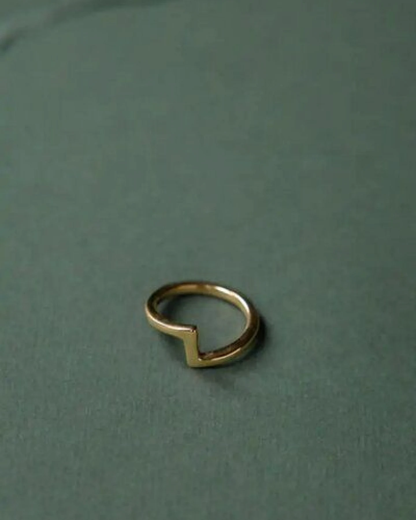 Jyoti - Fair Works Ring Loni Messing/ Silber – Ansicht 2