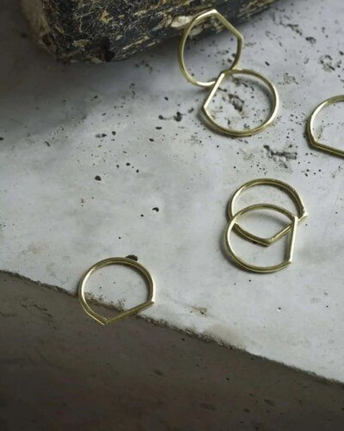 Jyoti - Fair Works Ring Ranchi Messing/ Silber – Ansicht 2