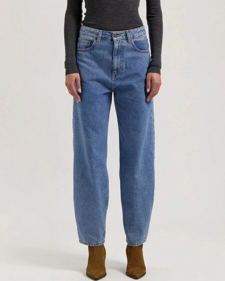 MUD Jeans Damen Jeans - Brooke High Barrel - aus biologischen Materialien