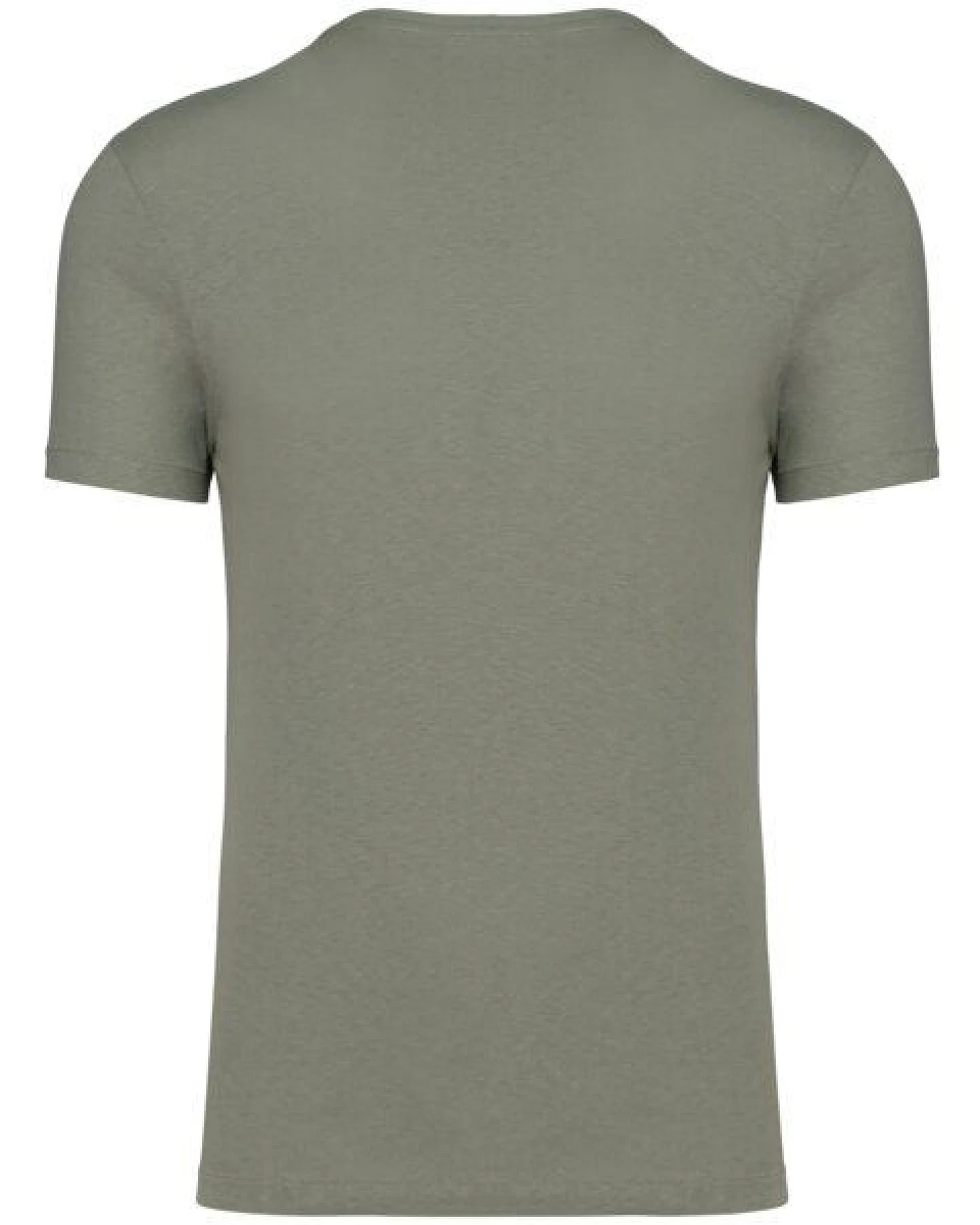 Greenspired Nachhaltiges Unisex-T-Shirt aus Biobaumwolle und Leinen – Ansicht 2