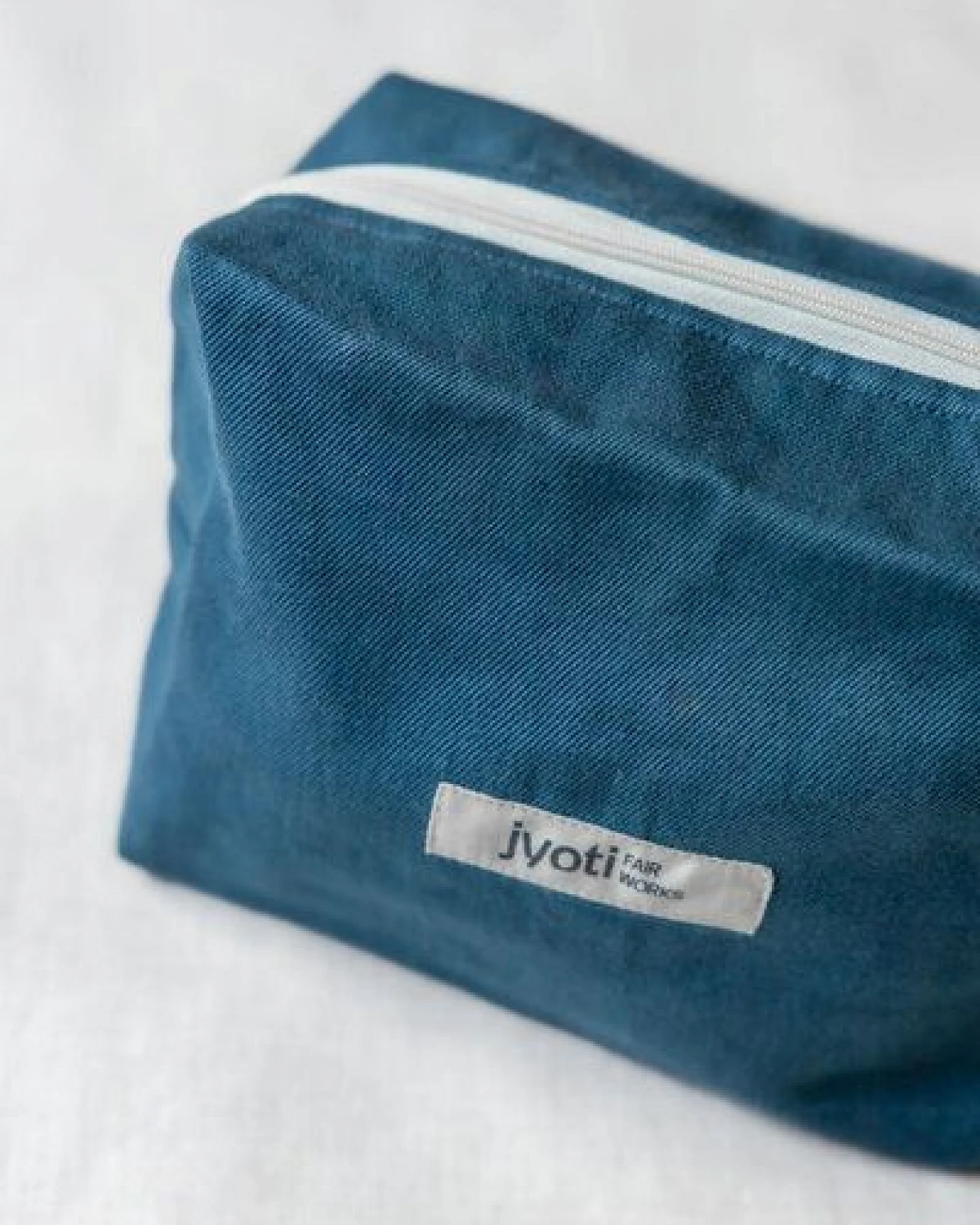 Jyoti - Fair Works Baumwoll Kulturtasche Snaan – Ansicht 2