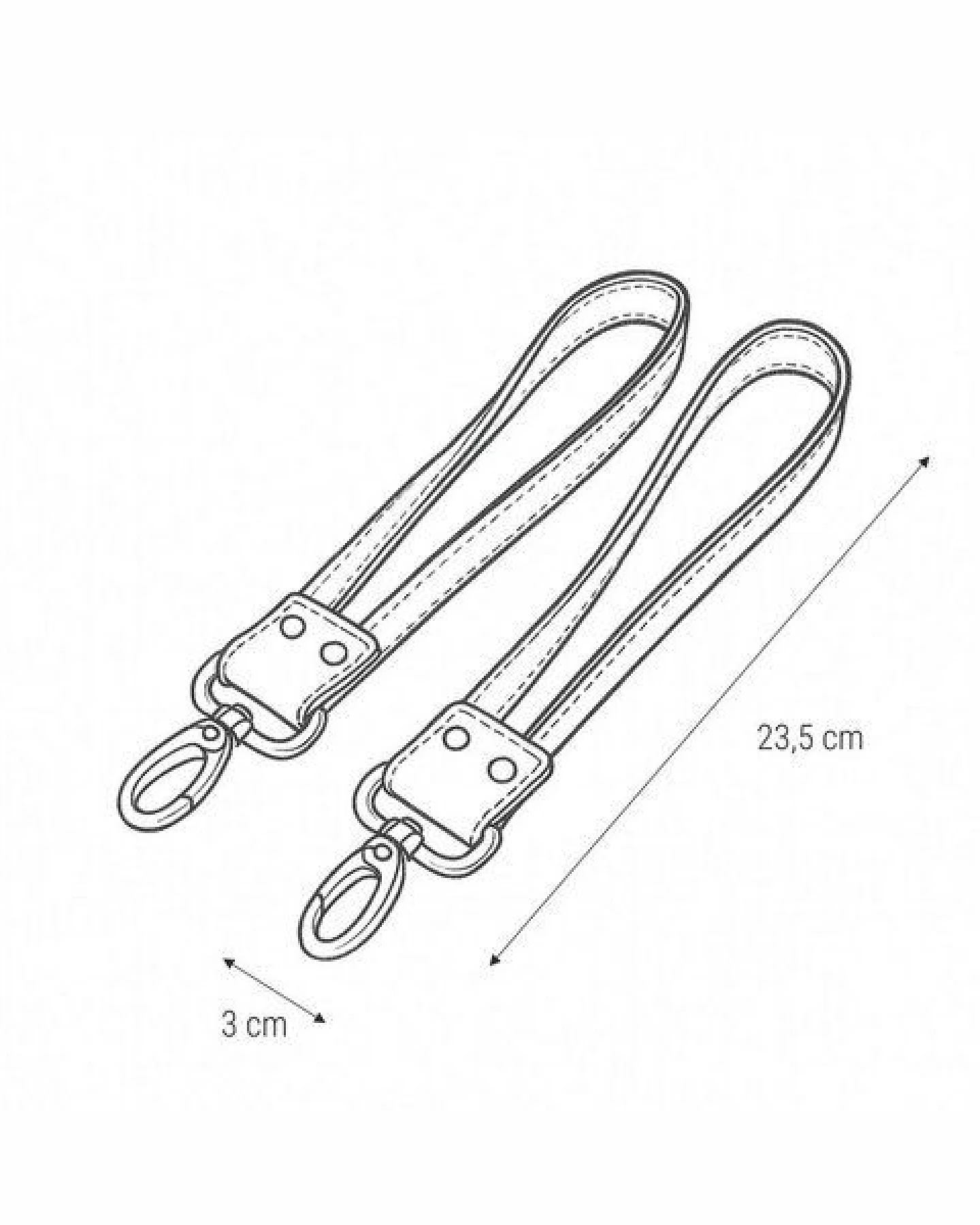 Sperling Buggy-Strap für Kinderwagen aus recyceltem "Ecobend" – Ansicht 3