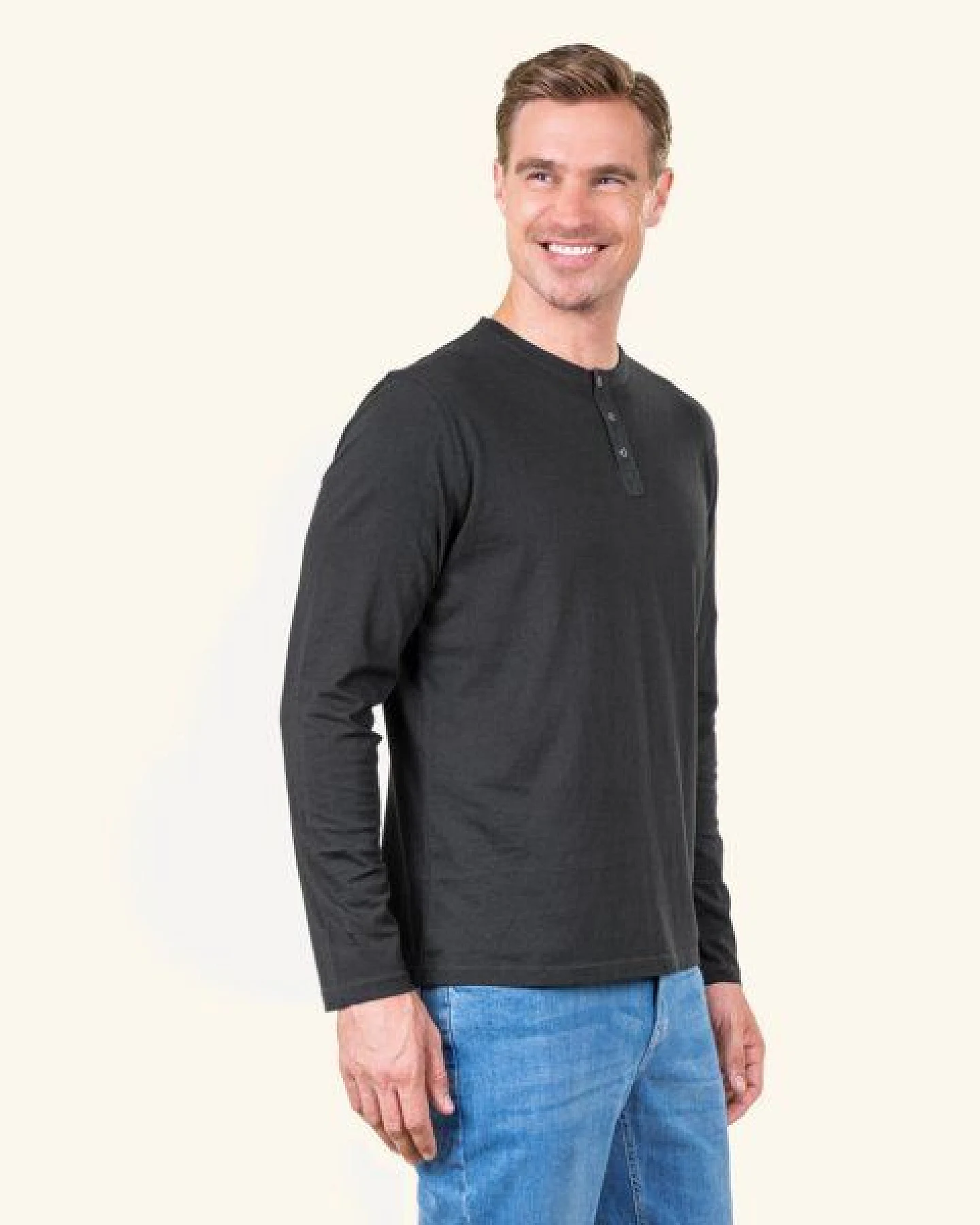 Living Crafts Henley Shirt - THOMME – Ansicht 2