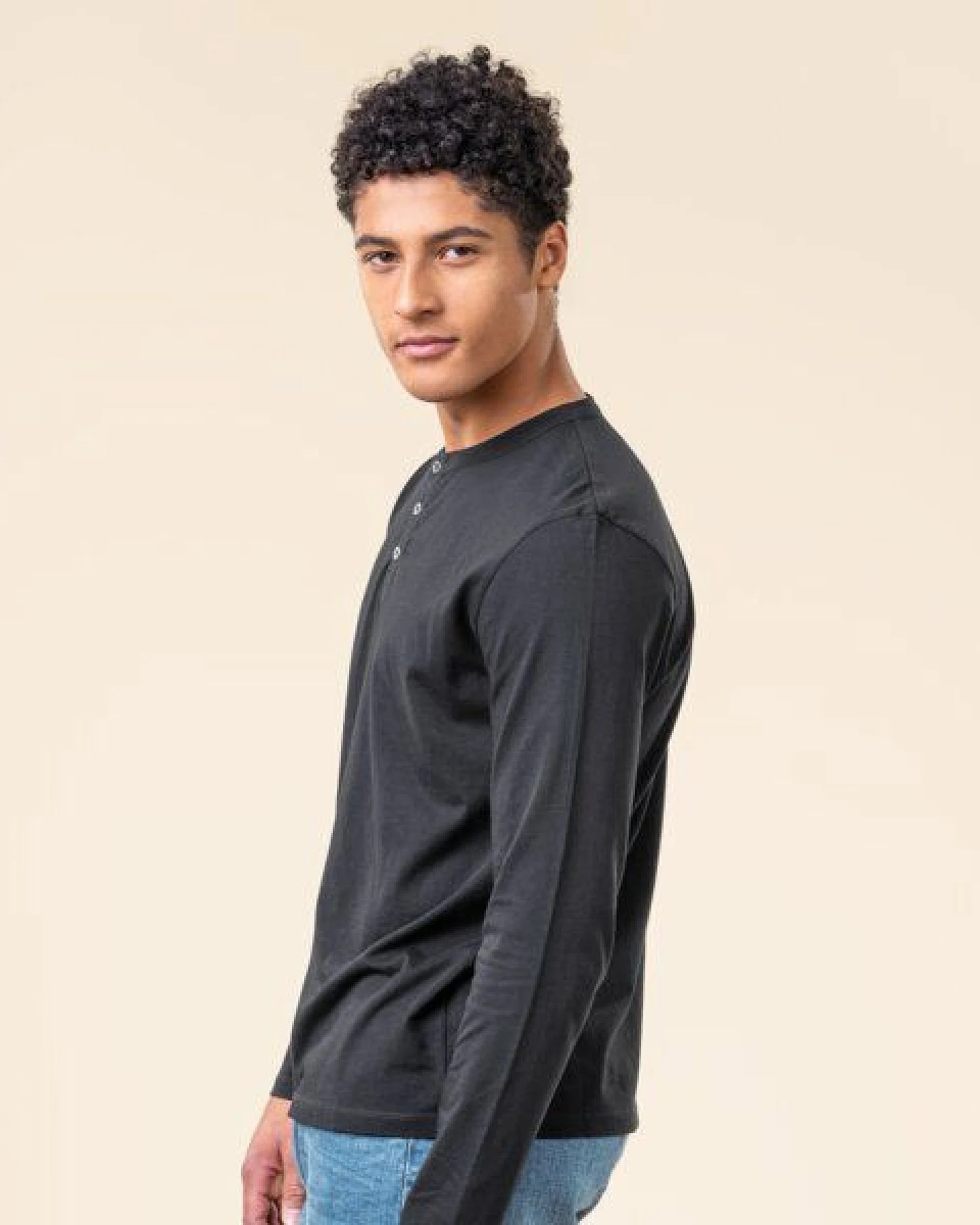 Living Crafts Henley Shirt - THOMME – Ansicht 4