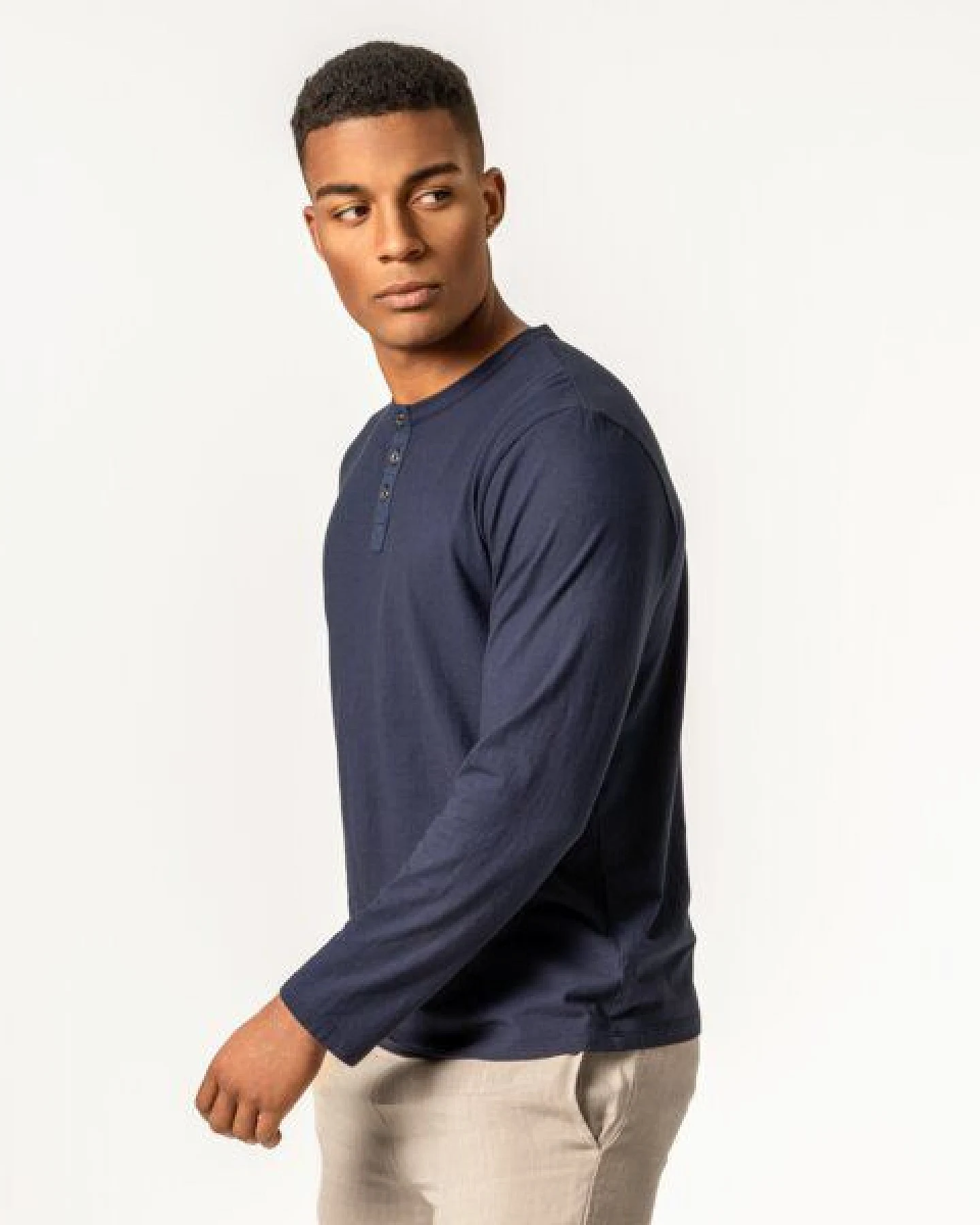 Living Crafts Henley Shirt - THOMME – Ansicht 2