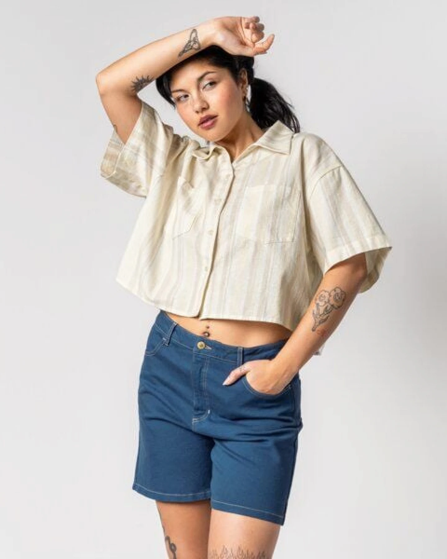 trueStory Jeans Shorts - FEELIJA – Ansicht 4