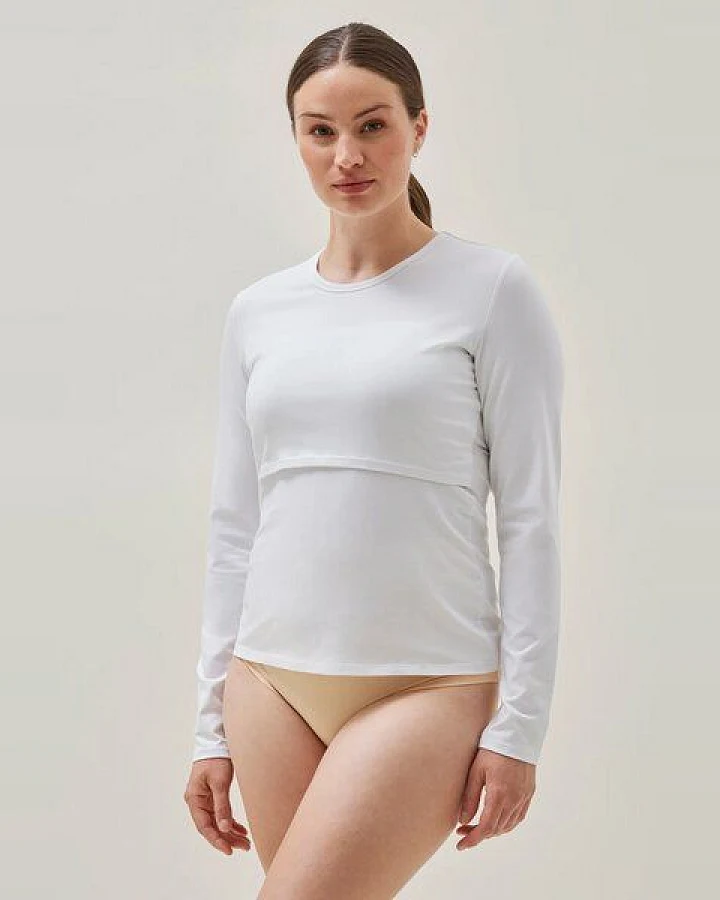 Stillshirt Essential Langarmshirt von boob