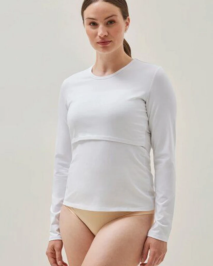 Stillshirt Essential Langarmshirt von boob