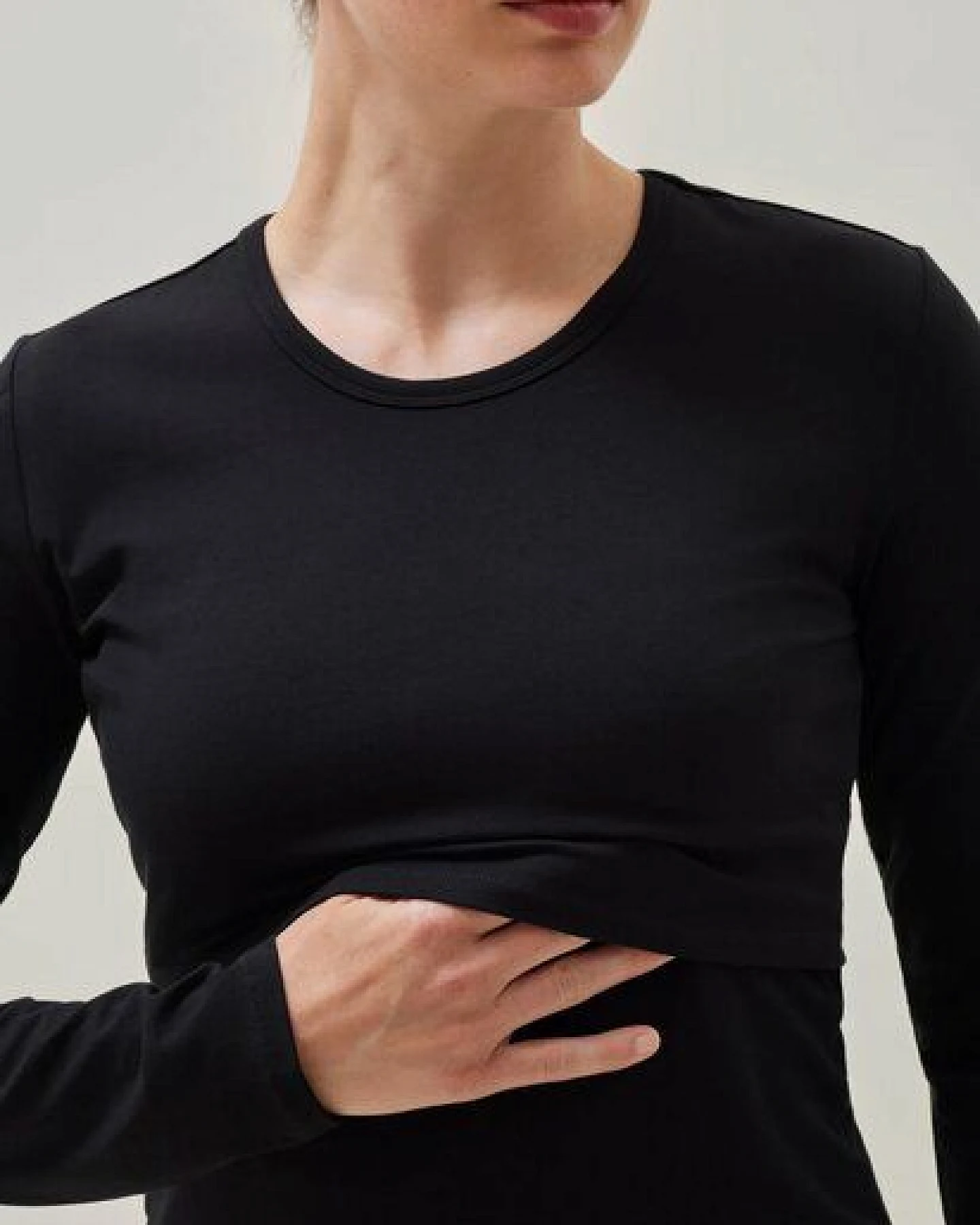Stillshirt Essential Langarmshirt von boob – Ansicht 3