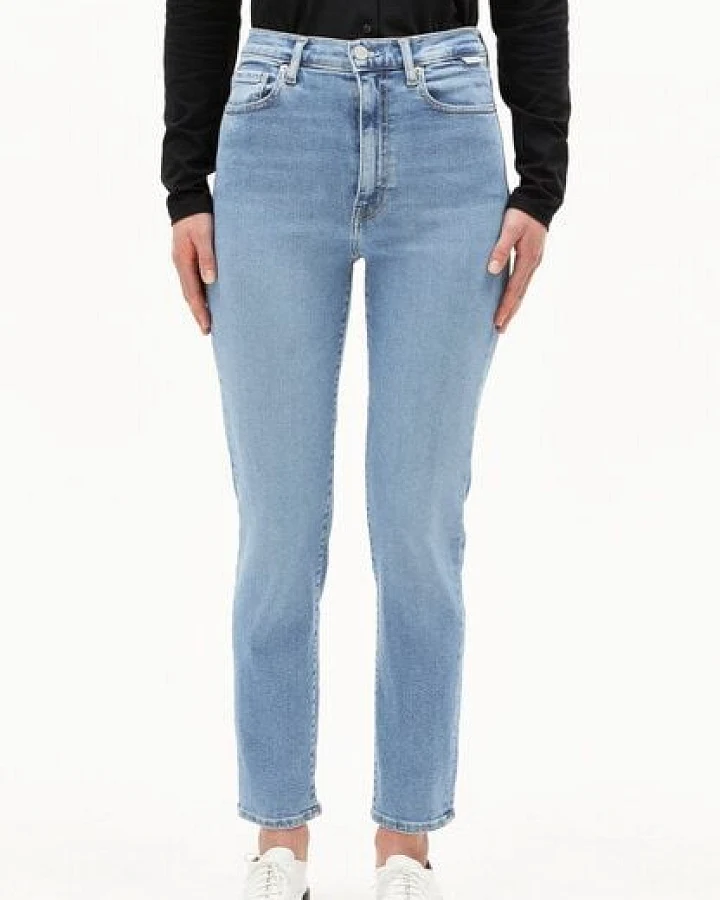 ARMEDANGELS LEJAANI Damen Slim Jeans Bio-Baumwoll Mix X-Stretch