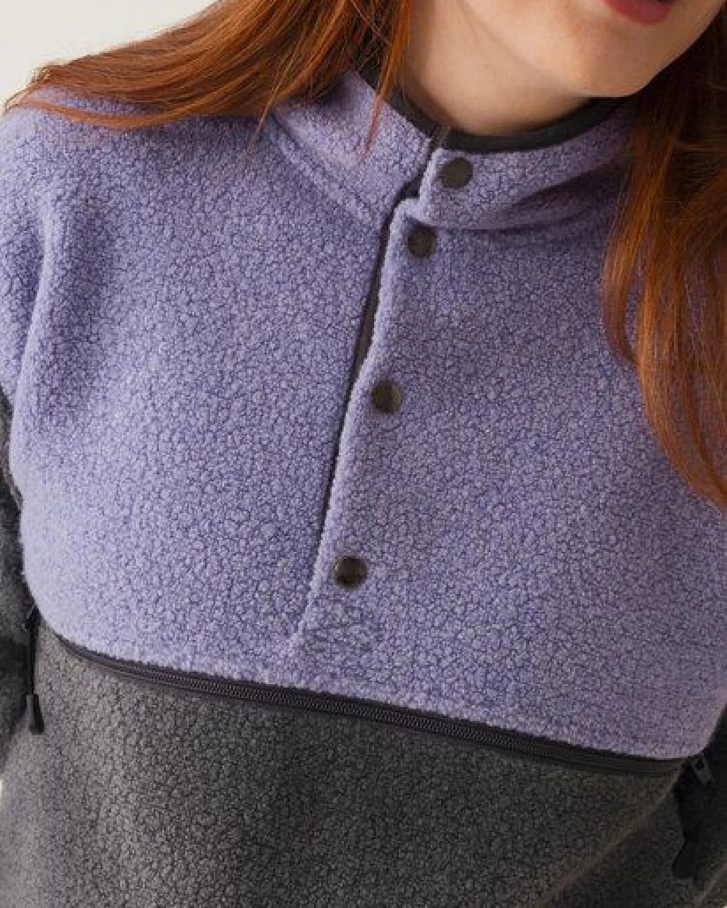 Wollflor-Pullover für Schwangerschaft und Stillzeit von boob – Ansicht 3