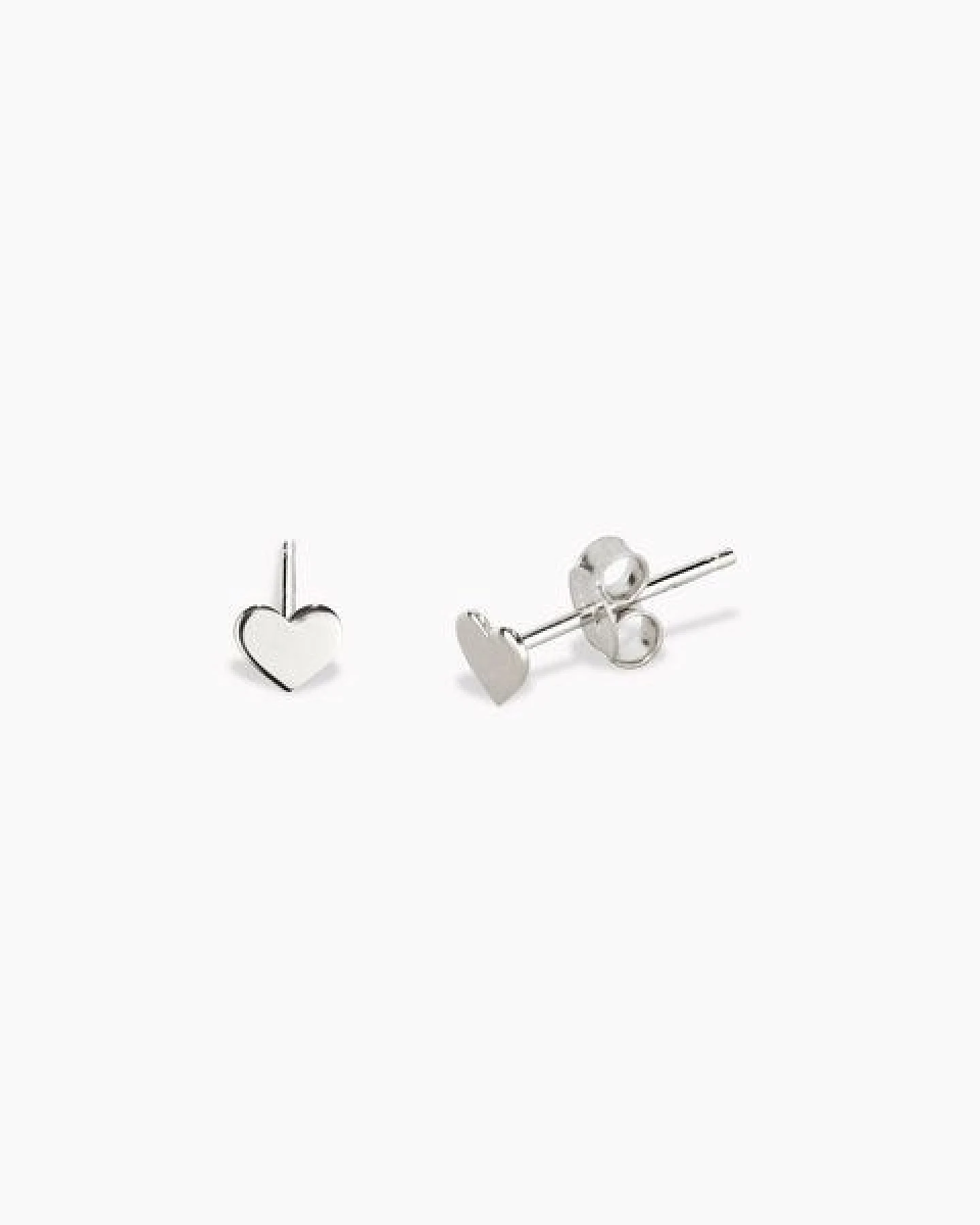 lille mus Ohrstecker 'Herz' 925 Silber / vergoldet – Ansicht 3