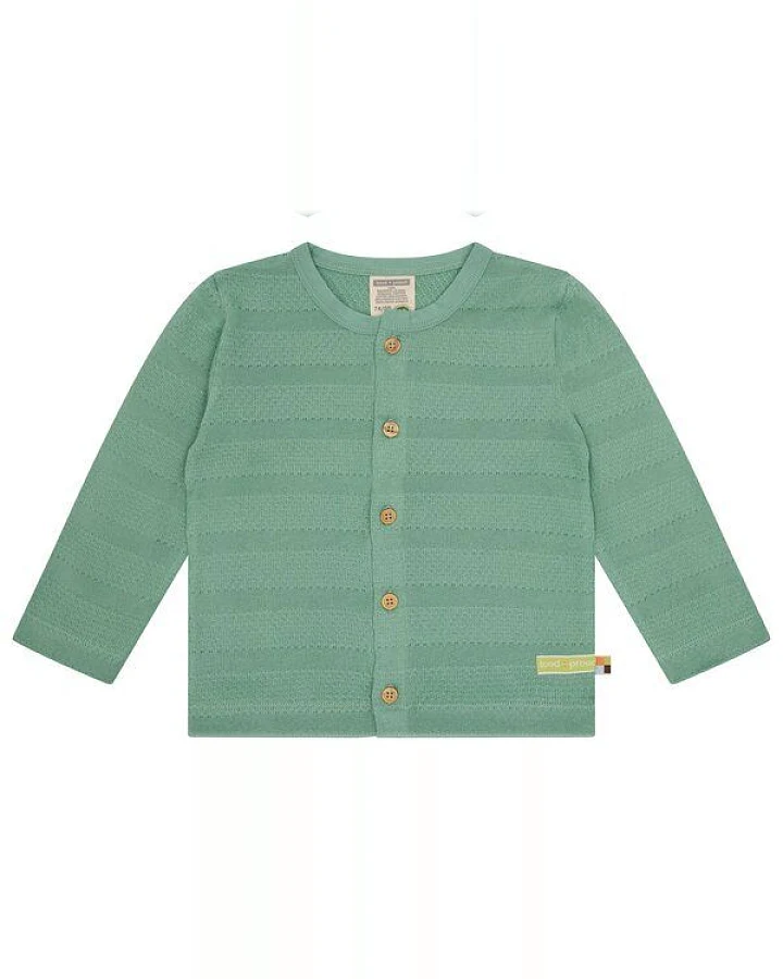 loud + proud Babys & Kinder Jacke Jacquard, GOTS-zertifiziert