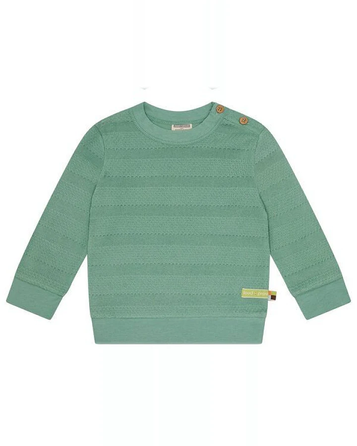 loud + proud Babys & Kinder Shirt Jacquard, GOTS-zertifiziert