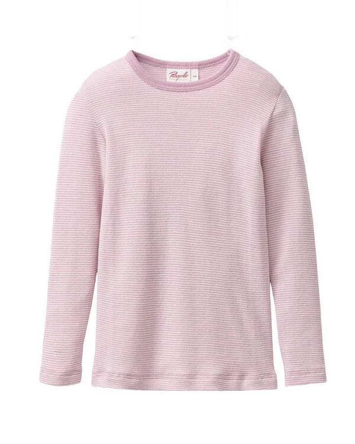 People Wear Organic Wolle-Seide Langarmshirt
