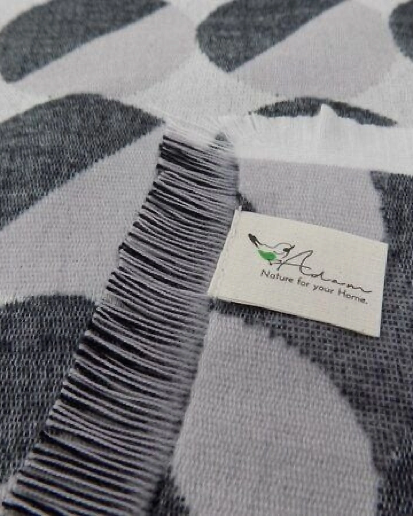 Nature by Adam Kuscheldecke aus 100% Bio-Baumwolle - Made in Germany - Circles – Ansicht 2