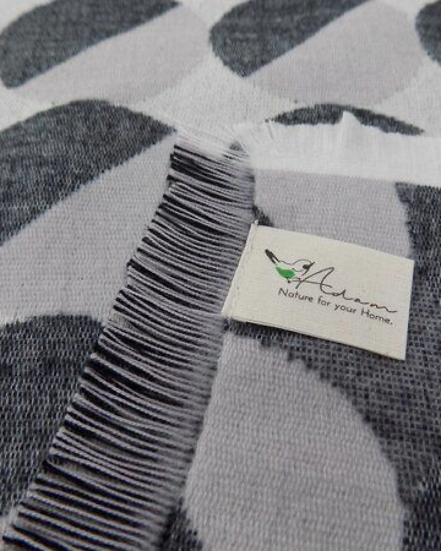 Nature by Adam Kuscheldecke aus 100% Bio-Baumwolle - Made in Germany - Circles – Ansicht 2