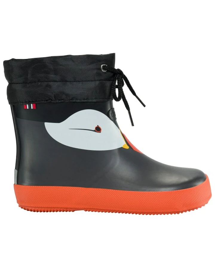 Viking - Kid's Alv Barefoot Paw Print - Gummistiefel Gr 21 grau