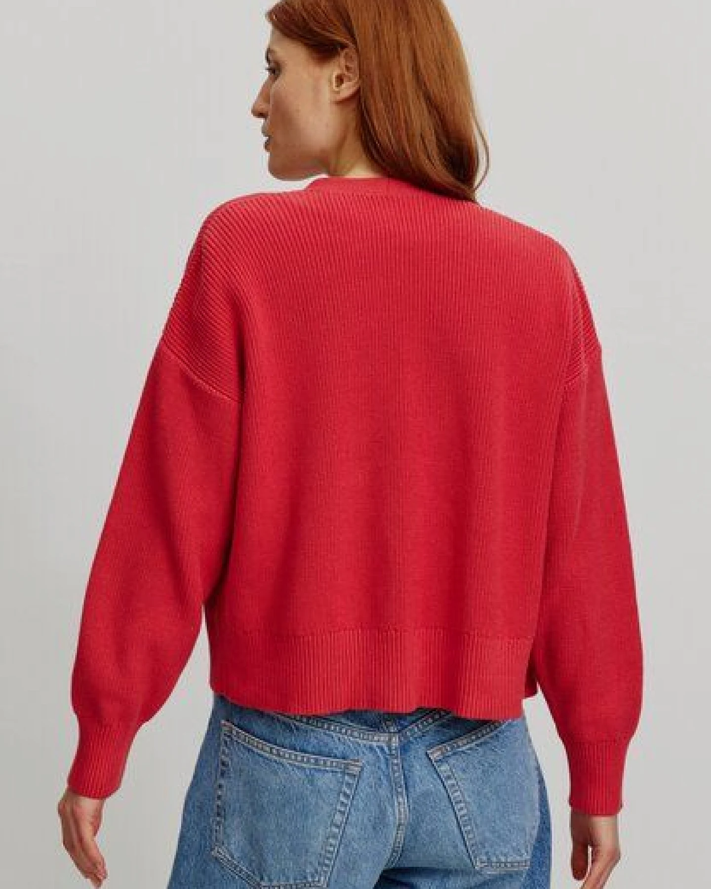 Damen Strickcardigan aus Bio-Baumwolle - MORINGA - recolution – Ansicht 3