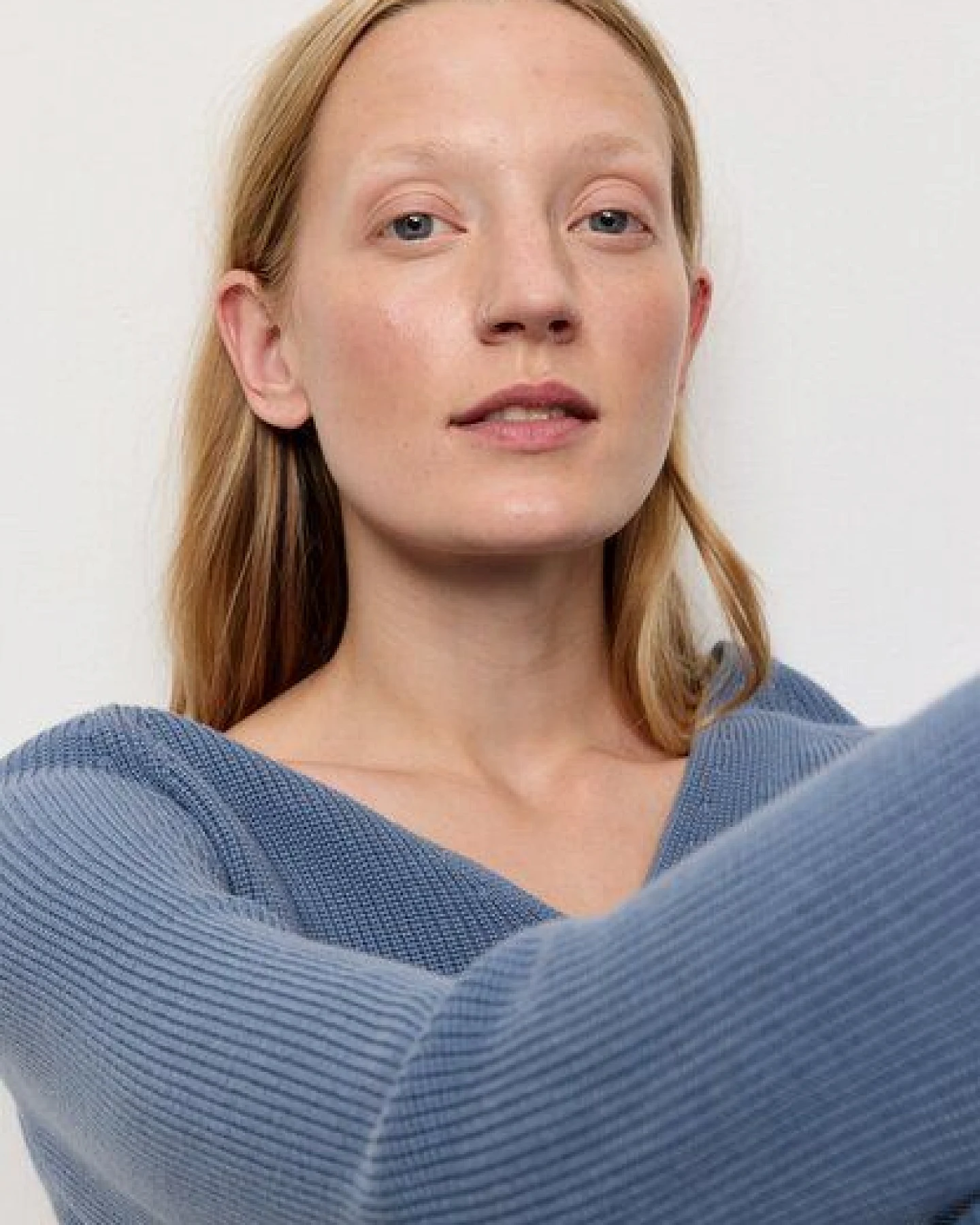 Damen Strickpullover aus Bio-Baumwolle - ARUGULA - recolution – Ansicht 2