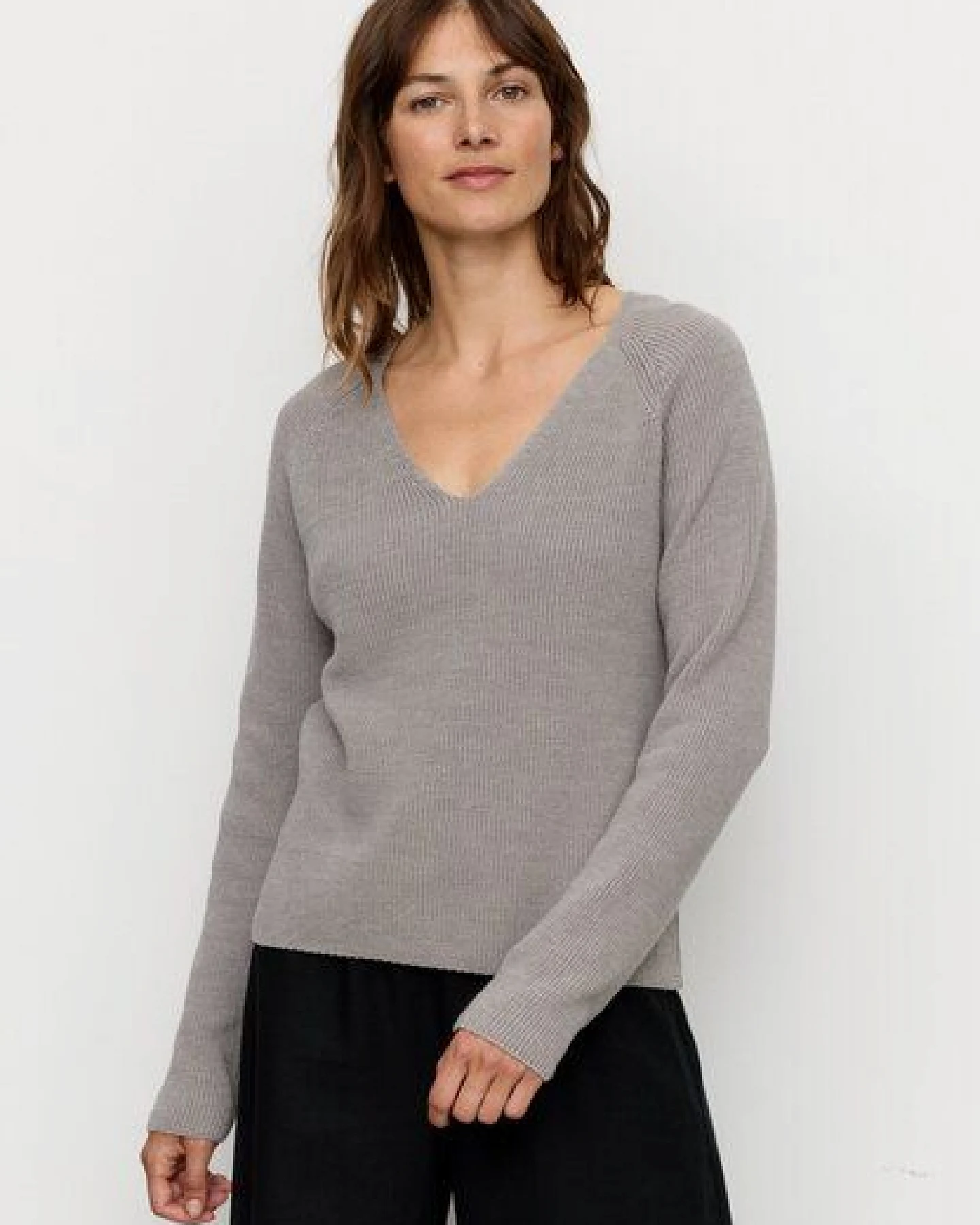 Damen Strickpullover aus Bio-Baumwolle - ARUGULA - recolution – Ansicht 4