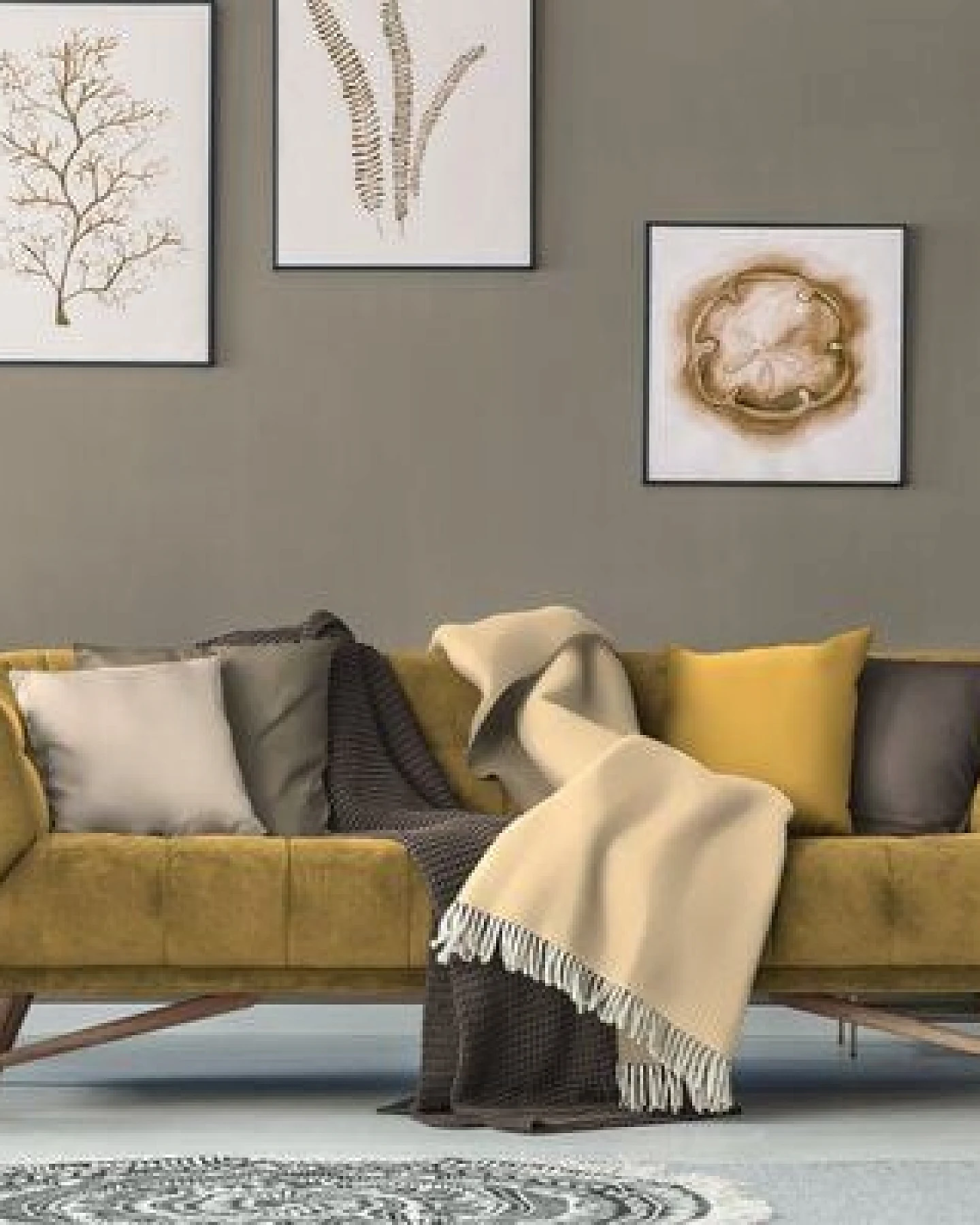 Nature by Adam Kuscheldecke aus 100% Bio-Baumwolle - Made in Germany - Stripes – Ansicht 4
