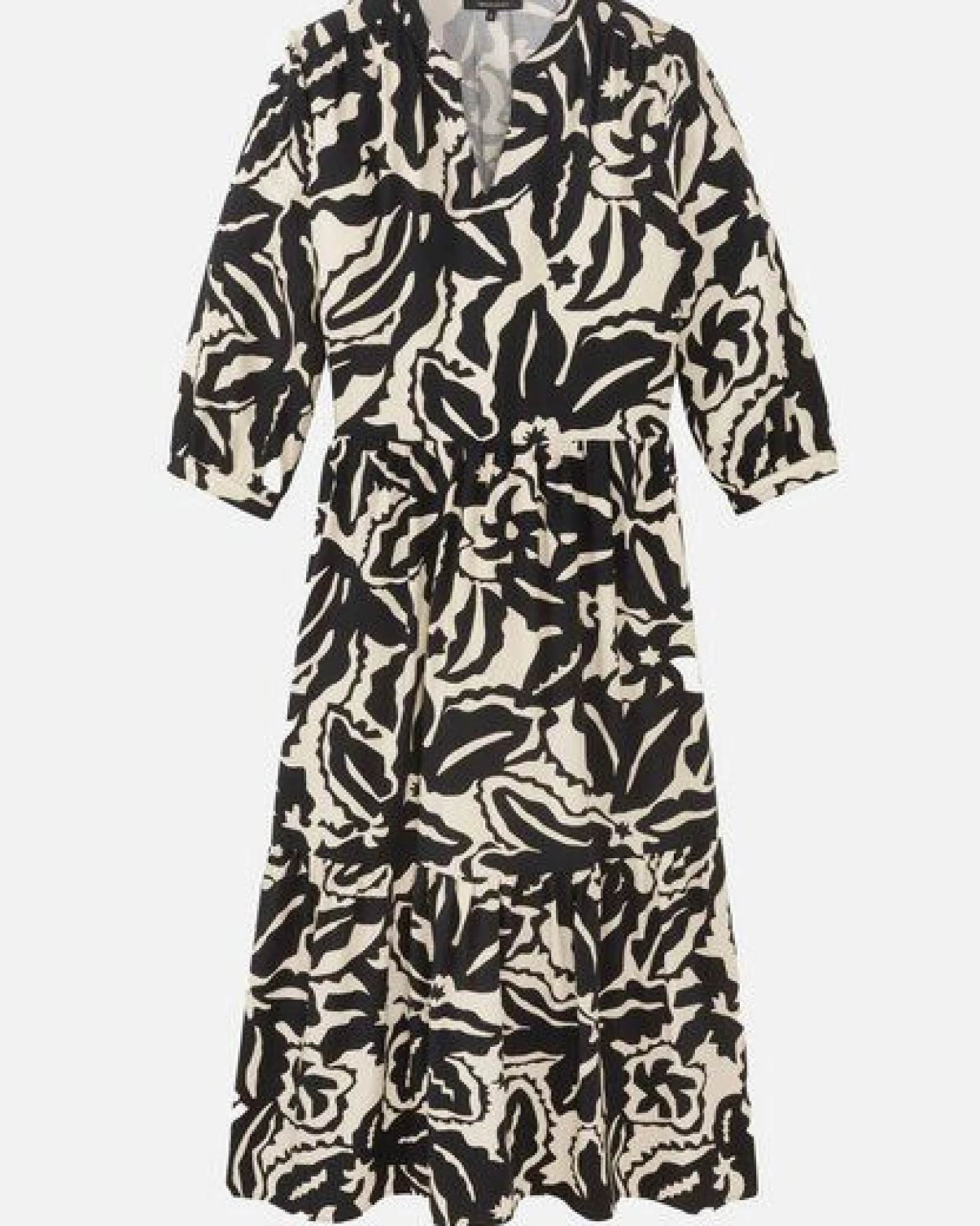 Damen Kleid aus LENZING ECOVERO - MEDINILLA BOTANICAL - recolution – Ansicht 2