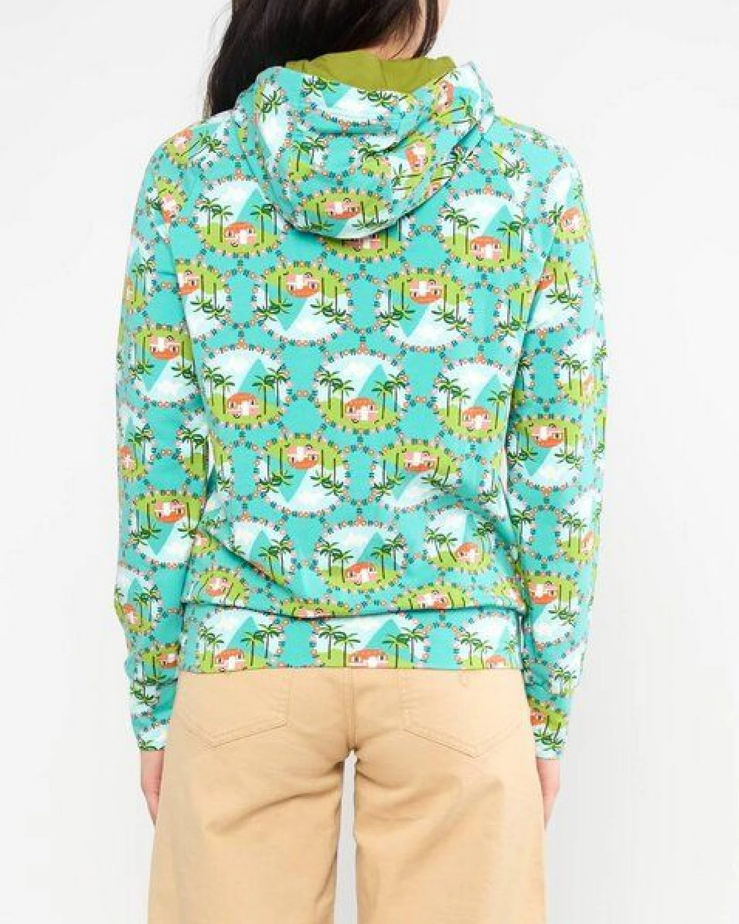 Blutsgeschwister Kapuzenpullover Oh So Nett - aus Bio-Baumwolle – Ansicht 2