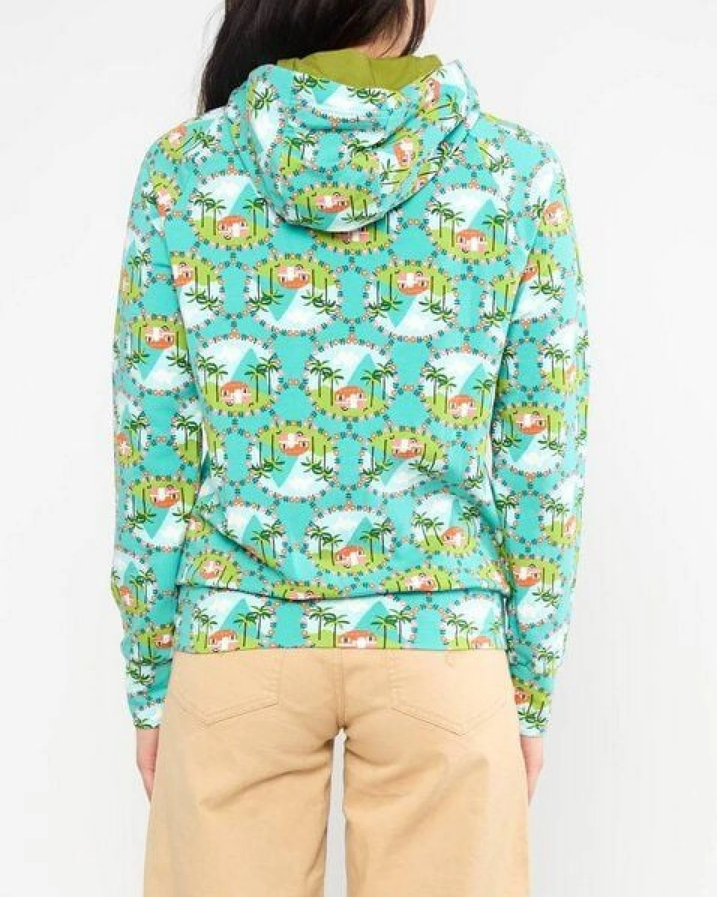 Blutsgeschwister Kapuzenpullover Oh So Nett - aus Bio-Baumwolle – Ansicht 2
