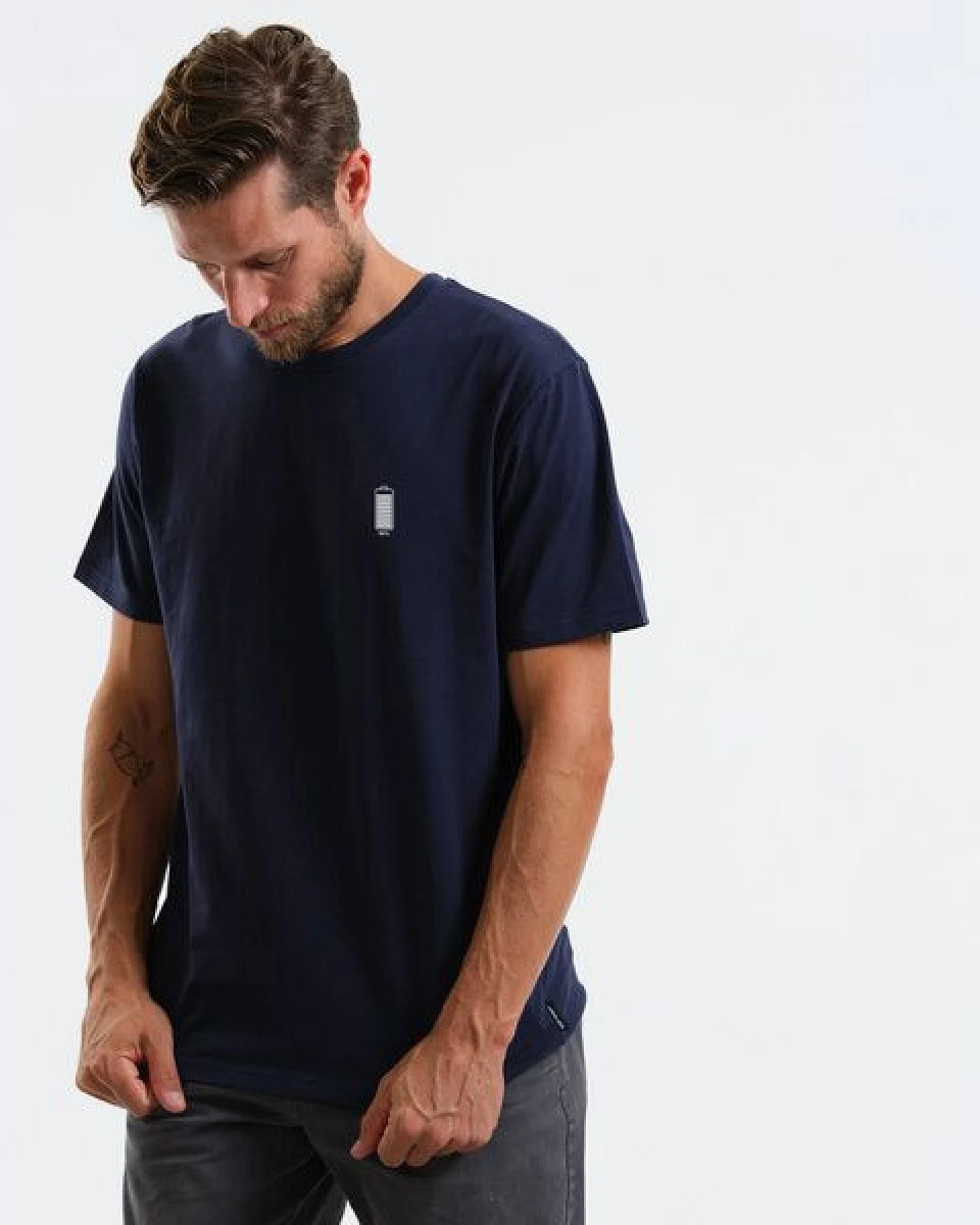 GARY MASH Shirt Akkuladung 90 Prozent aus Biobaumwolle – Ansicht 3