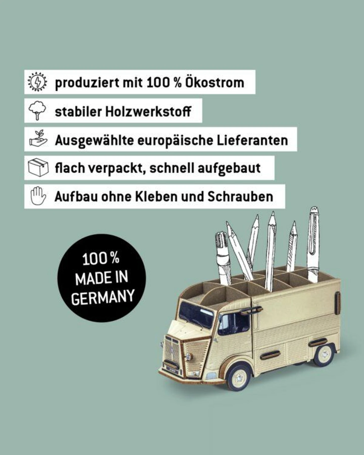 WERKHAUS Stiftebox Citroen HY – Ansicht 3