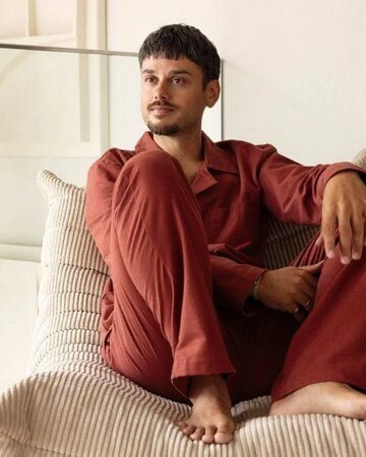 Pyjamahose Herren "Yumeko" aus Velvet Flanell