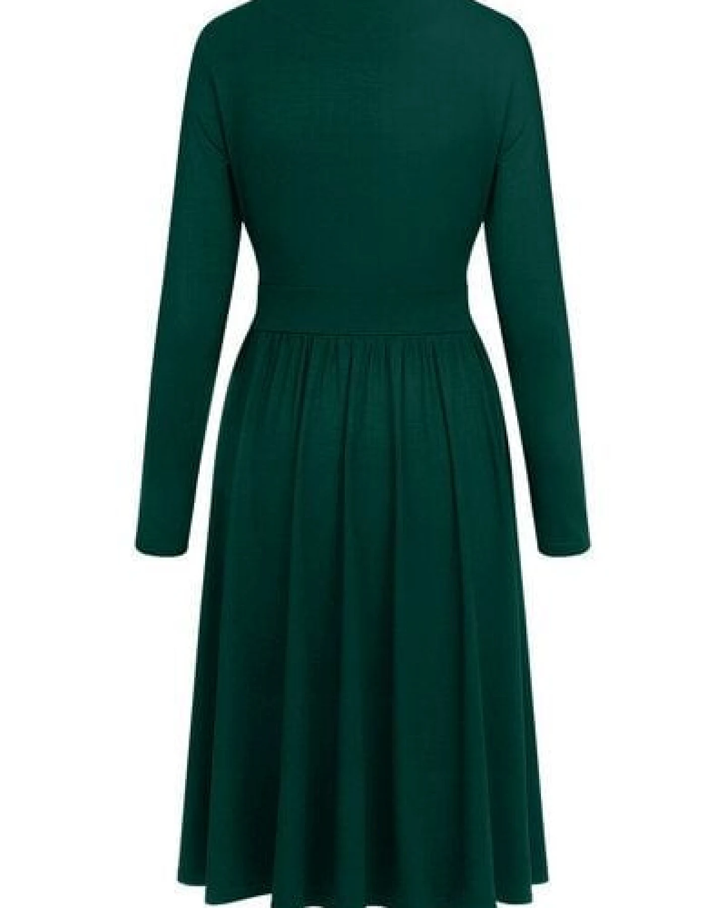 Ingoria MAGDALENA Midi Kleid 3/4 Arm mit Taschen aus TENCEL® Modal Jersey – Ansicht 2