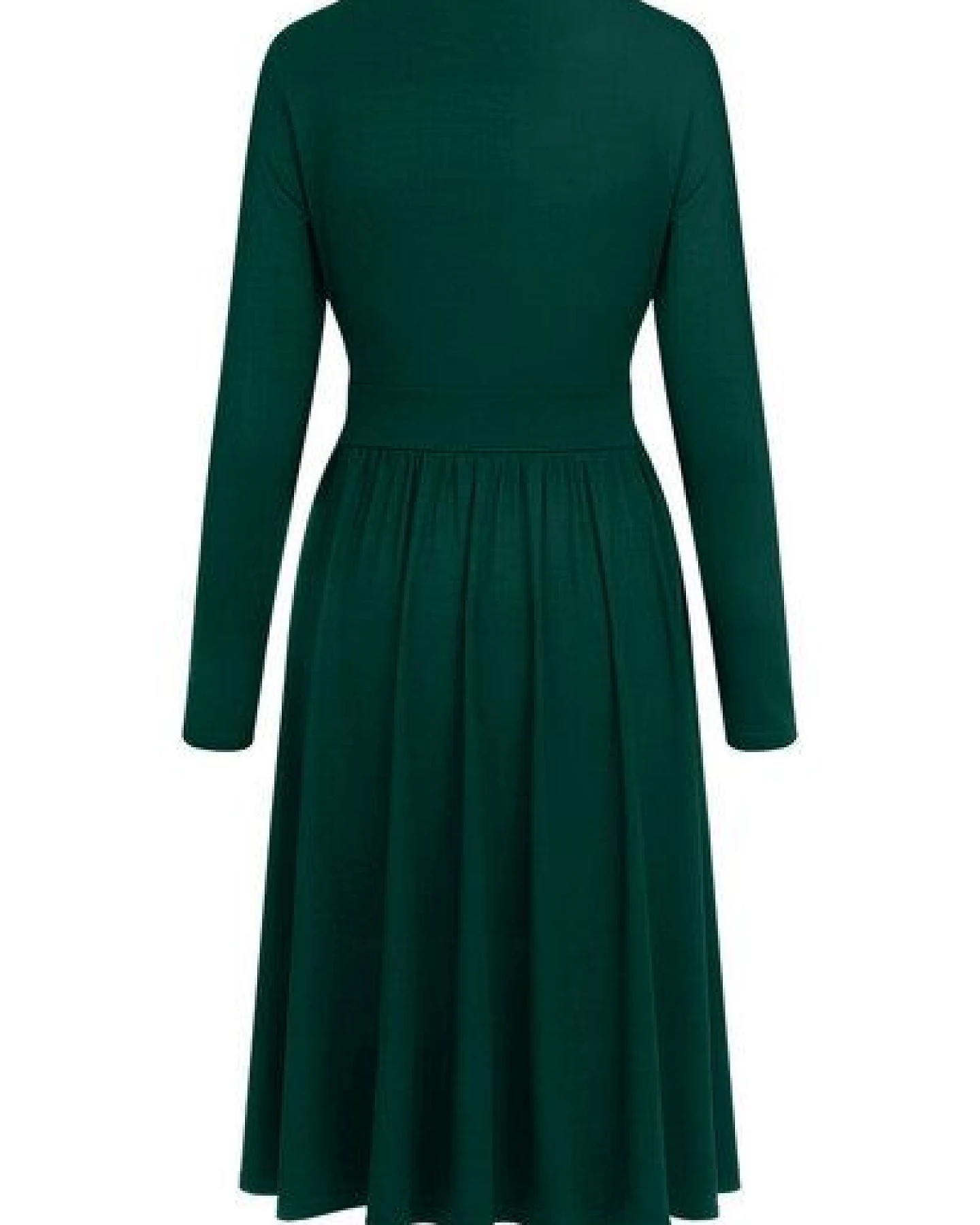 Ingoria MAGDALENA Midi Kleid 3/4 Arm mit Taschen aus TENCEL® Modal Jersey – Ansicht 2