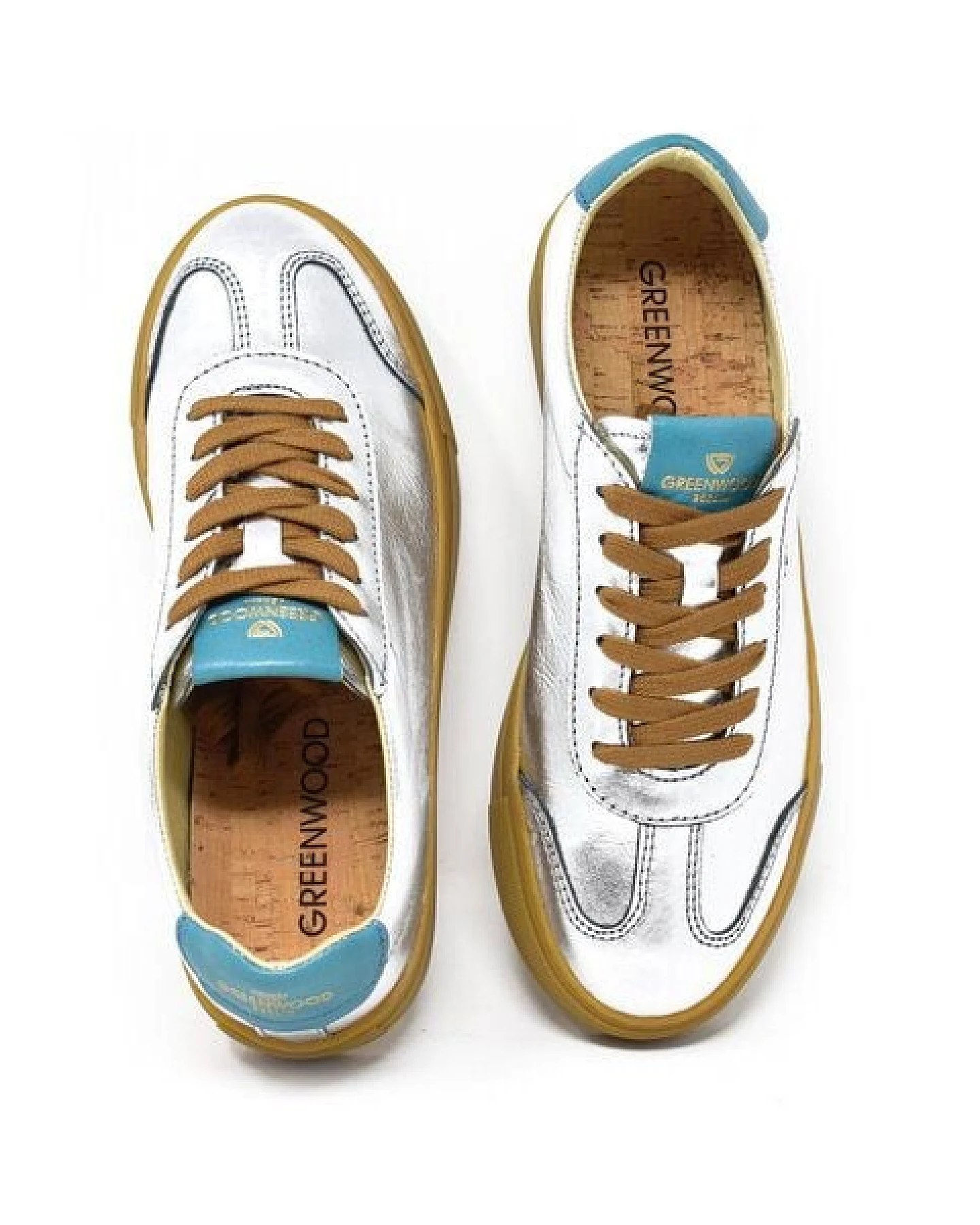 Greenwood Berlin GWB Sneaker Unisex eve silber – Ansicht 2