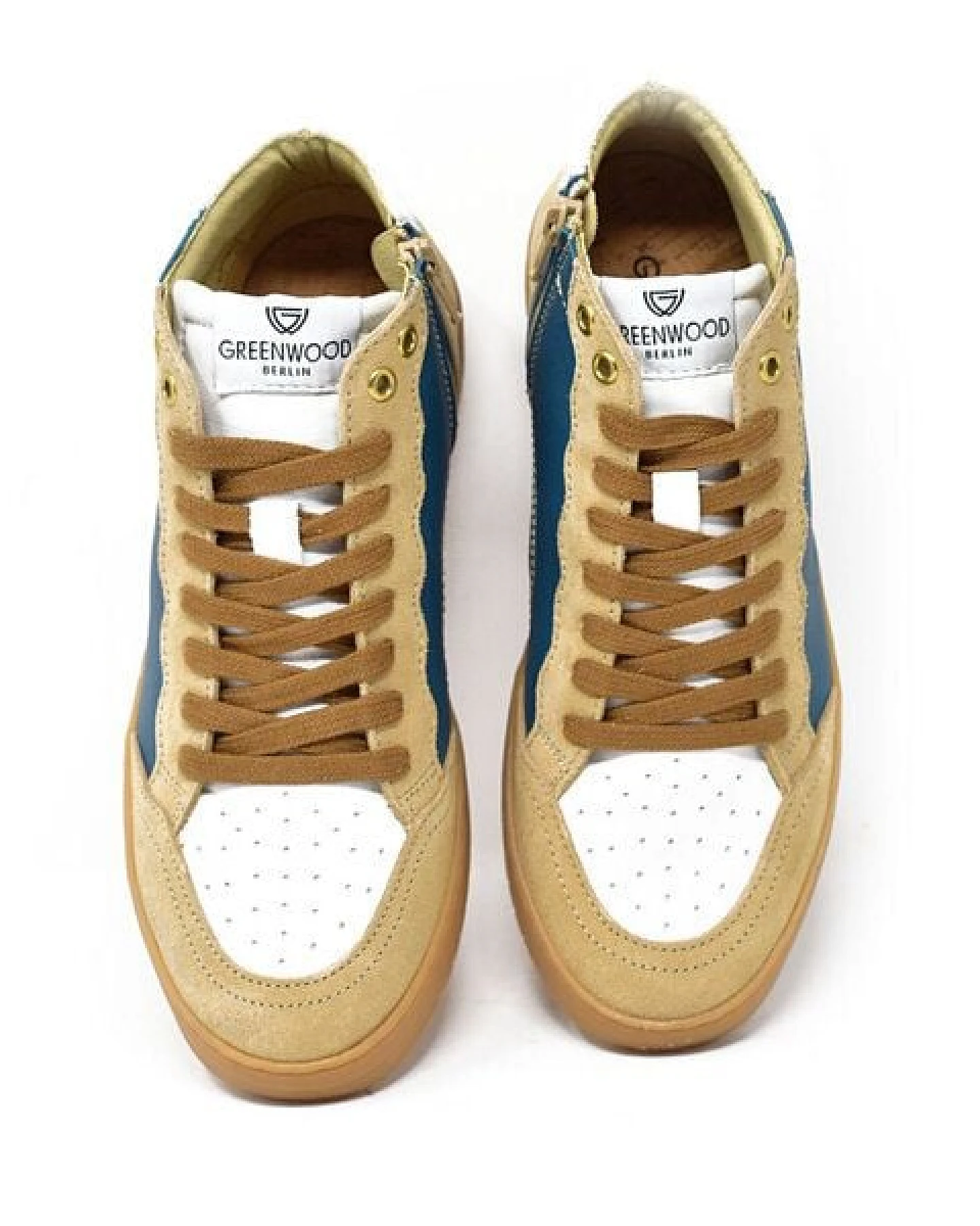 Greenwood Berlin GWB Sneaker Unisex Base high maui blue – Ansicht 4
