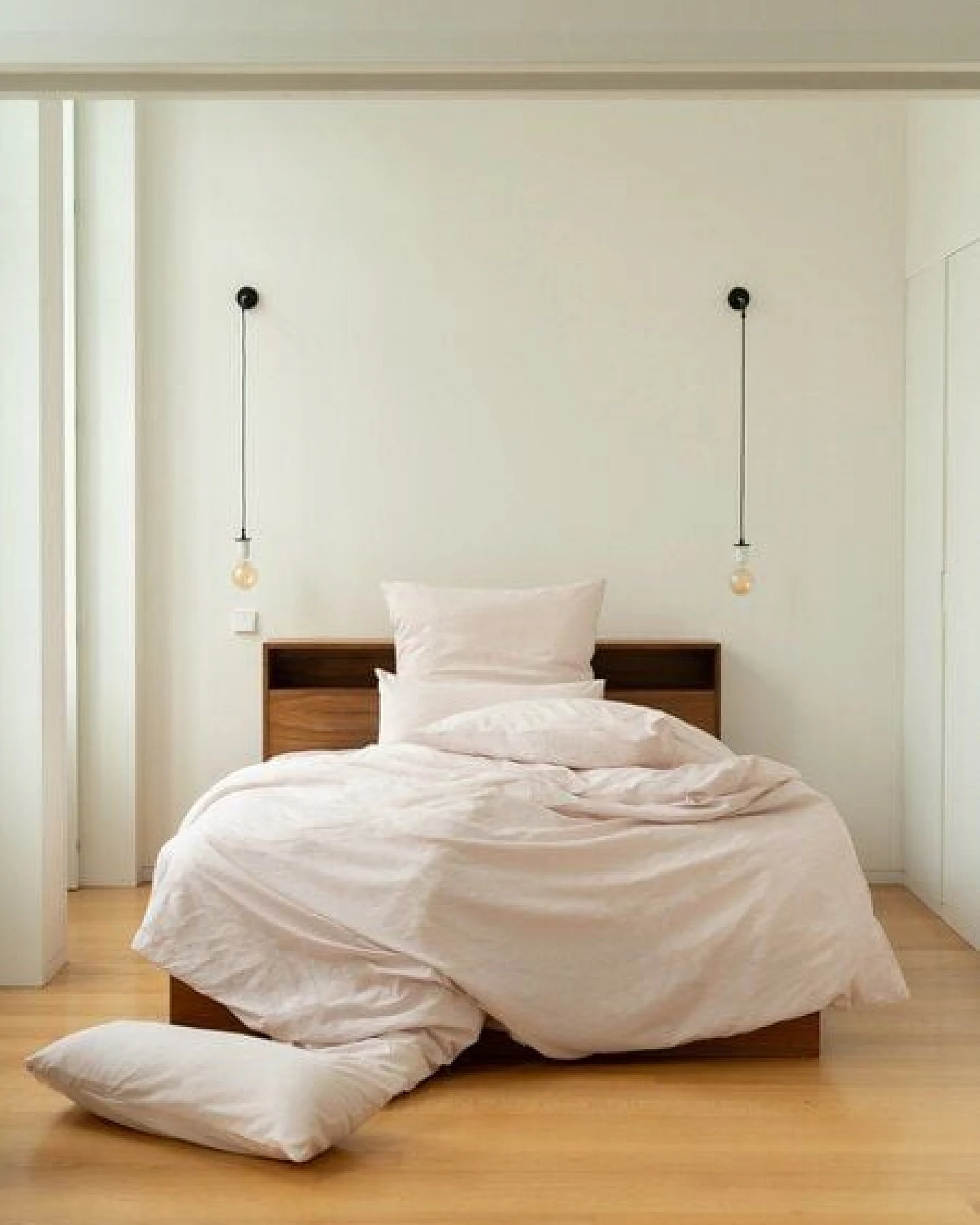 erlich textil Cotton Linen Select Spannbettlaken aus Bio-Baumwolle, Leinen Mix, made in Europe – Ansicht 3