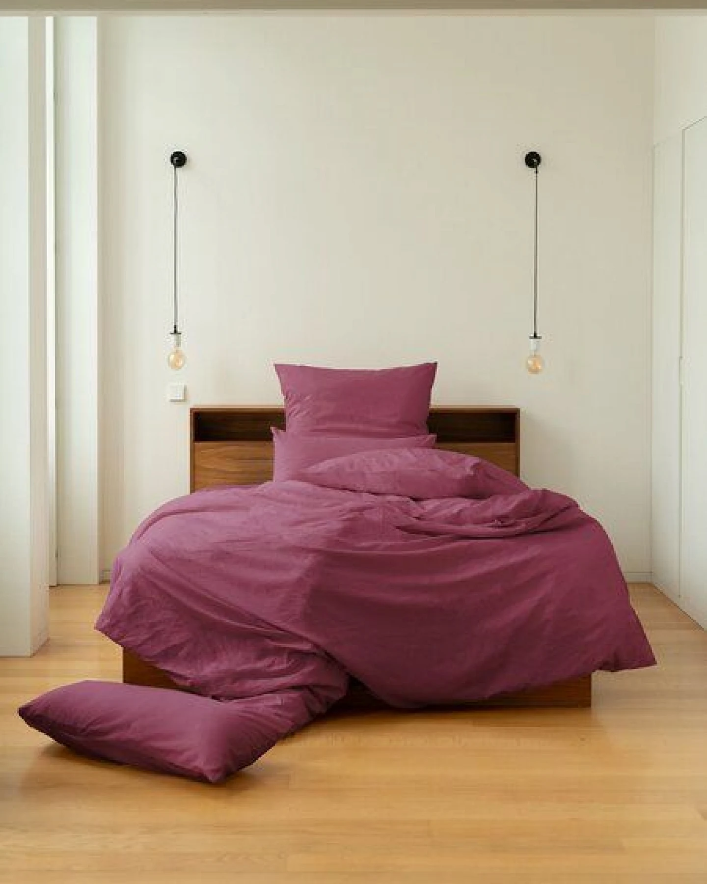 erlich textil Cotton Linen Select Spannbettlaken aus Bio-Baumwolle, Leinen Mix, made in Europe – Ansicht 3
