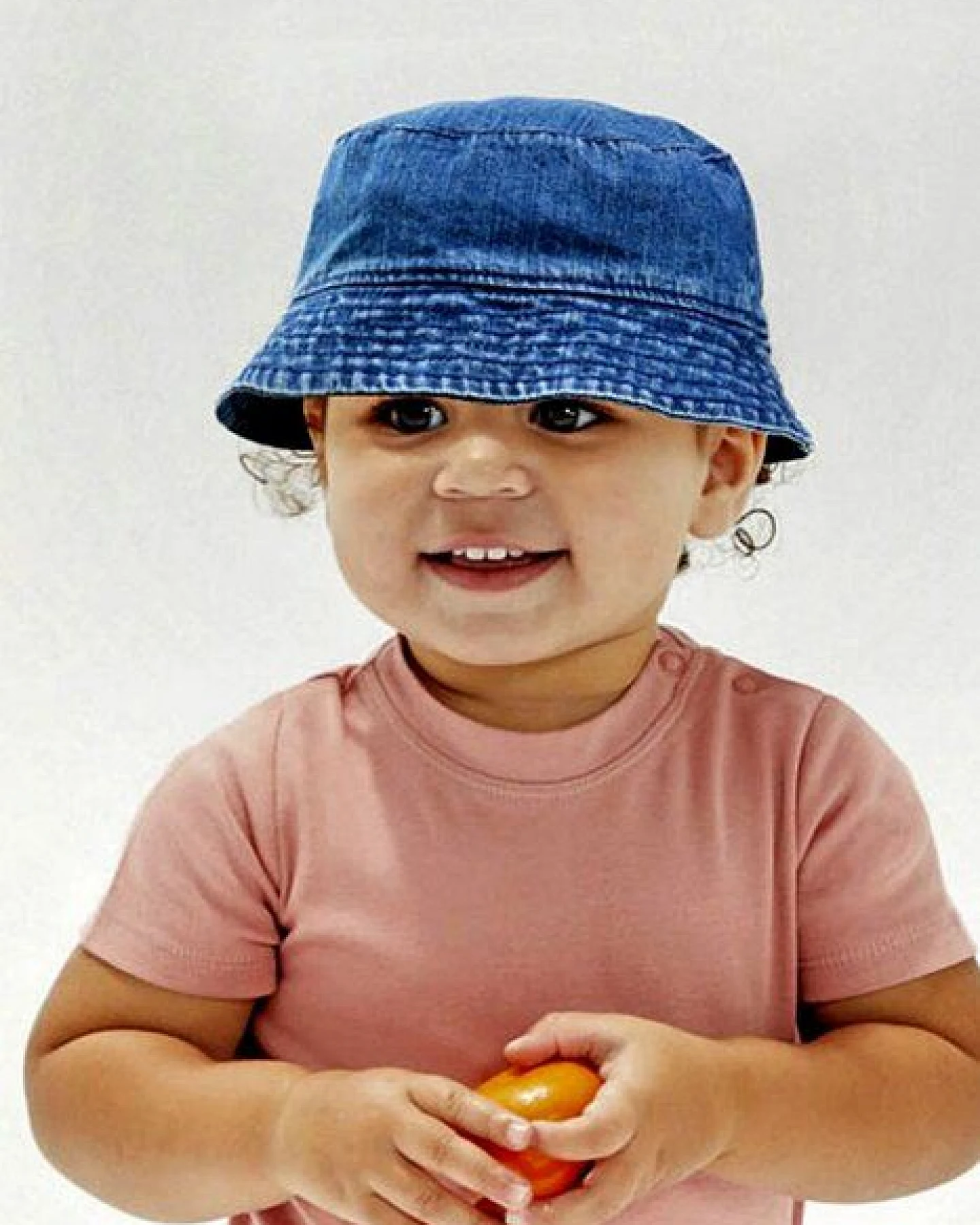 Babybugz Baby Sonnenhut Bucket-Hut Sonnenschutz Denim – Ansicht 2