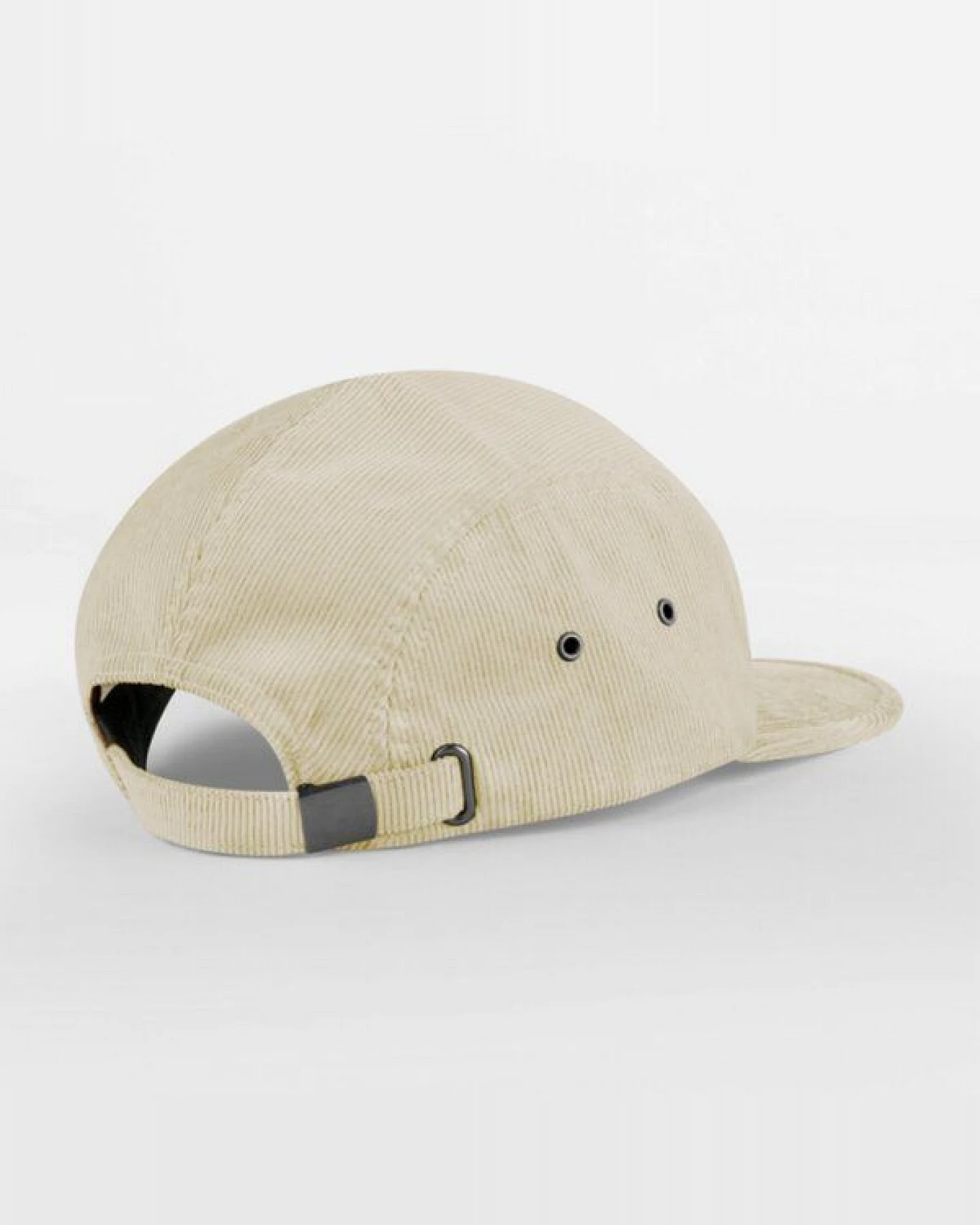 Beechfield Bio-Baumwolle Flat-Cap mit Metallverschluss Cord Kord EarthAware® Camping Cap – Ansicht 4