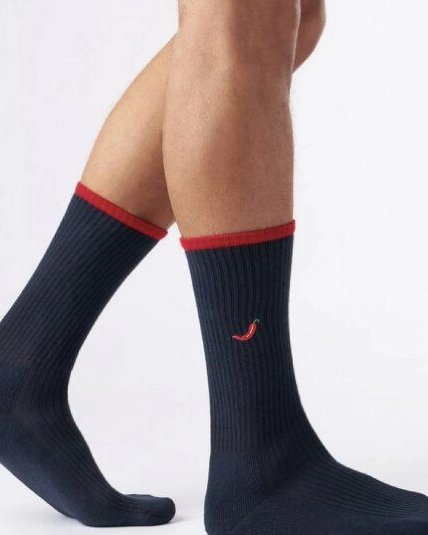 von Jungfeld Mix & Match Tennis Socken mit Stickmotiven – Ansicht 4
