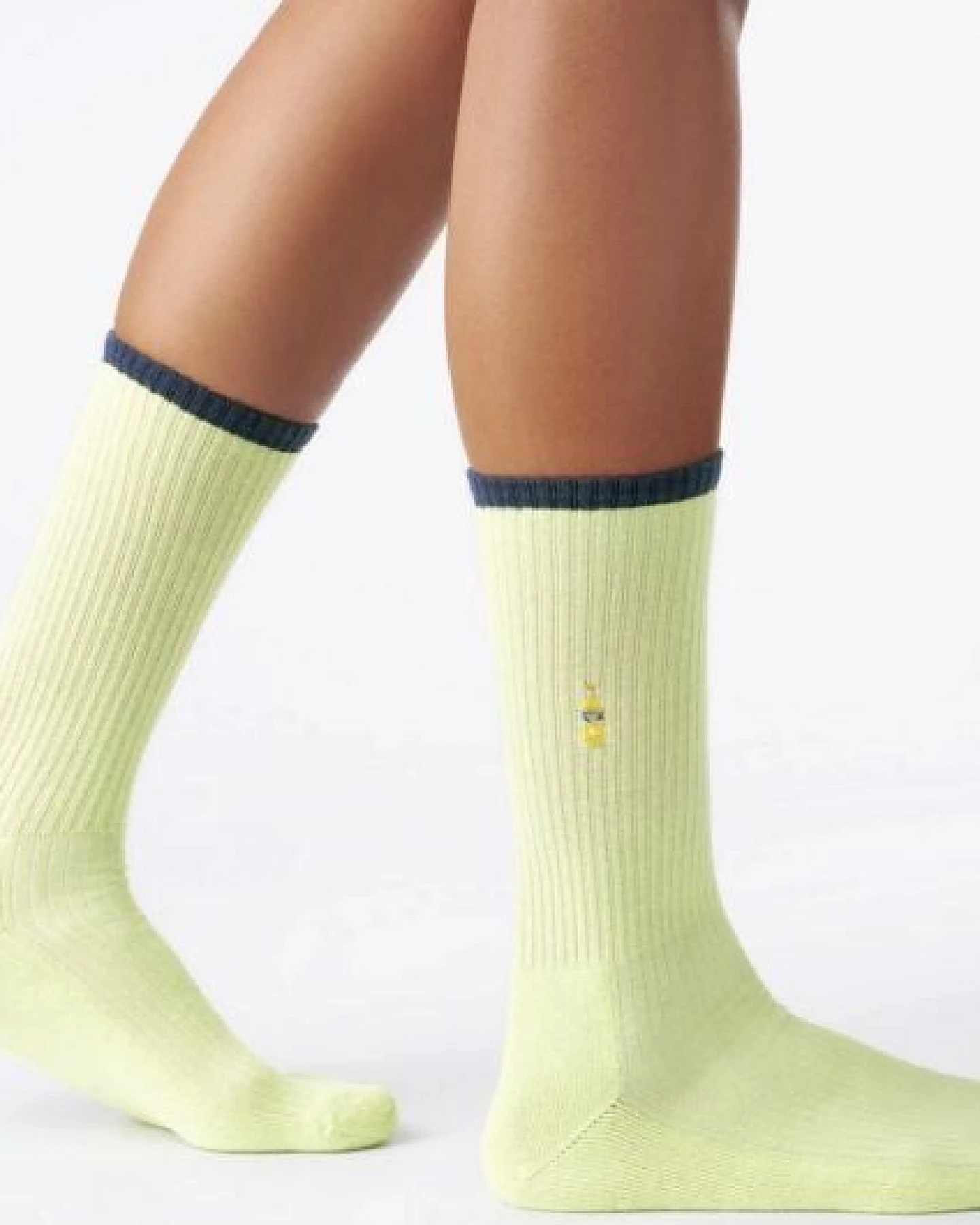 von Jungfeld Mix & Match Tennis Socken mit Stickmotiven – Ansicht 4