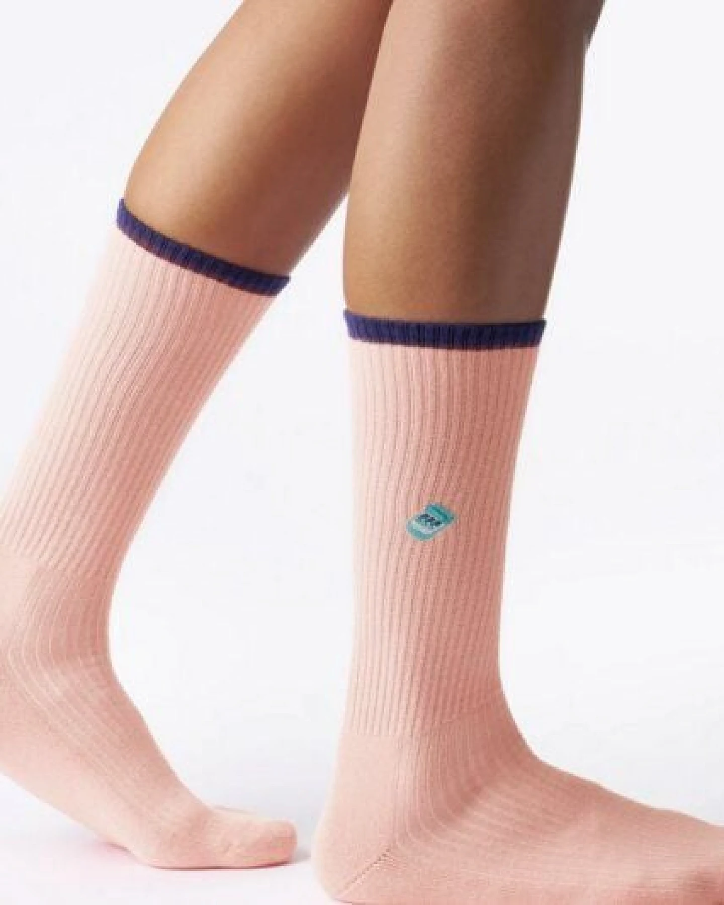 von Jungfeld Mix & Match Tennis Socken mit Stickmotiven – Ansicht 4