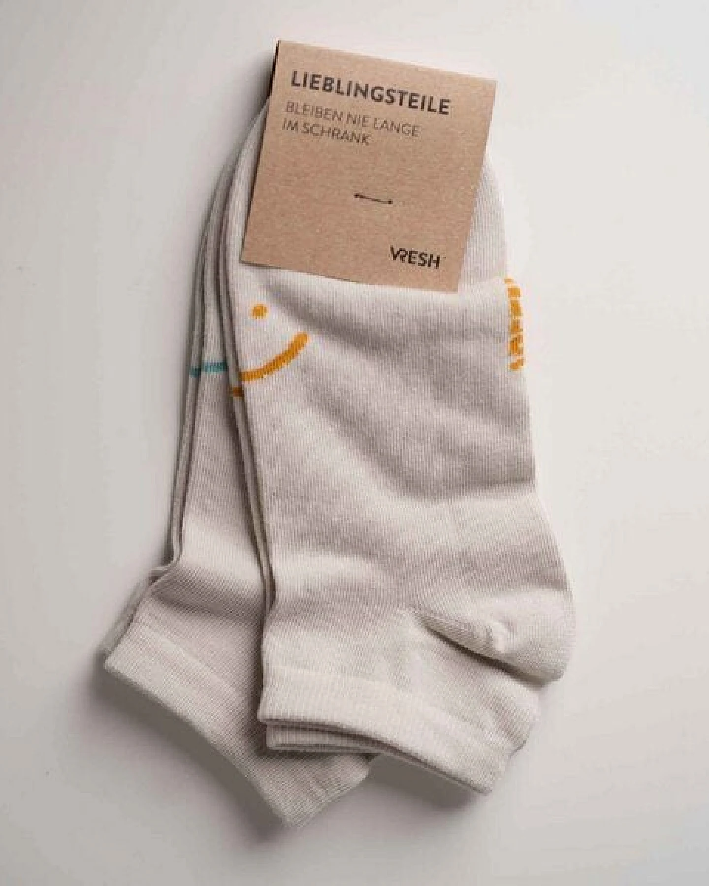 Vresh Clothing 2er Pack Sav - Sneaker Socken aus Biobaumwoll-Mix – Ansicht 3