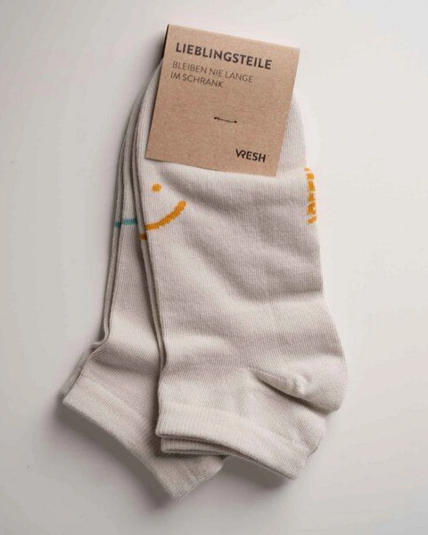 Vresh Clothing 2er Pack Sav - Sneaker Socken aus Biobaumwoll-Mix – Ansicht 3