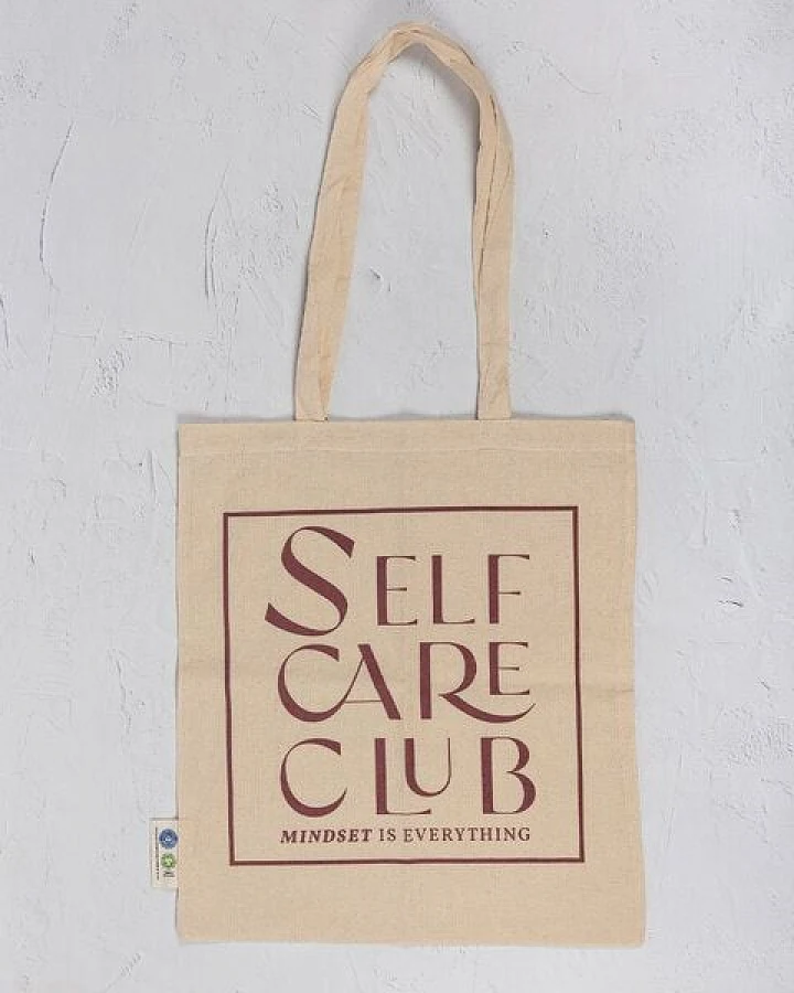 Oh Shanti Jutebeutel ,,Selfcare Club'' - aus 100% Biobaumwolle