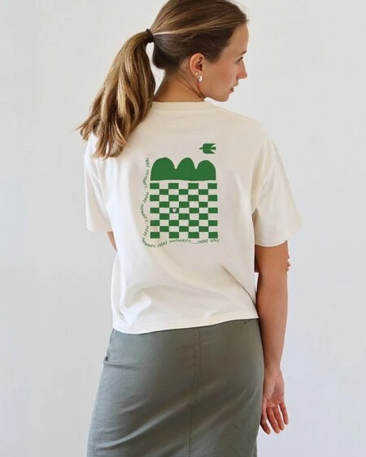 Kultgut Artdesign - Biofair- Boxistyle Shirt / More Humanity