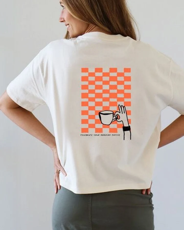 Kultgut Artdesign - Biofair- Boxistyle Shirt / Celebrate Morning