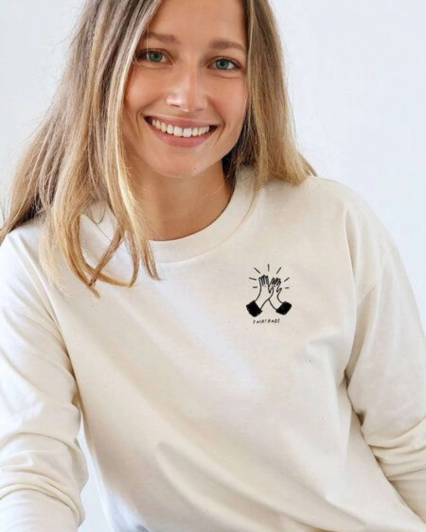 Kultgut Artdesign - Softes Langarmshirt Biobaumwolle / Celebrate Morning – Ansicht 2